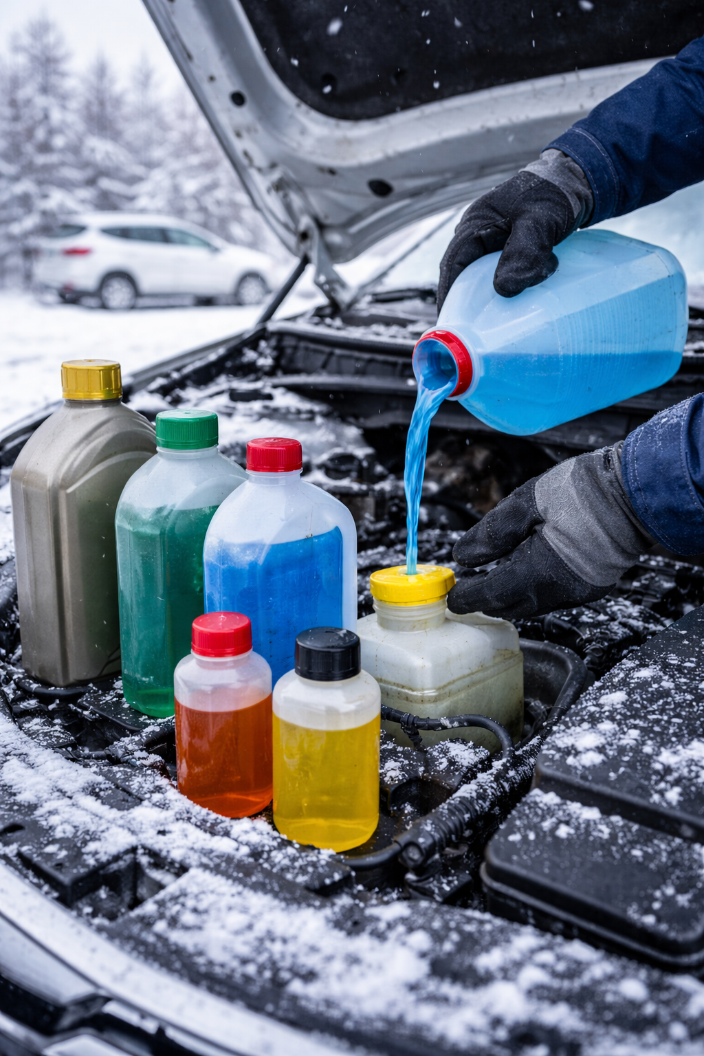Winter Fluids That Protect Your Engine When Temperatures Drop