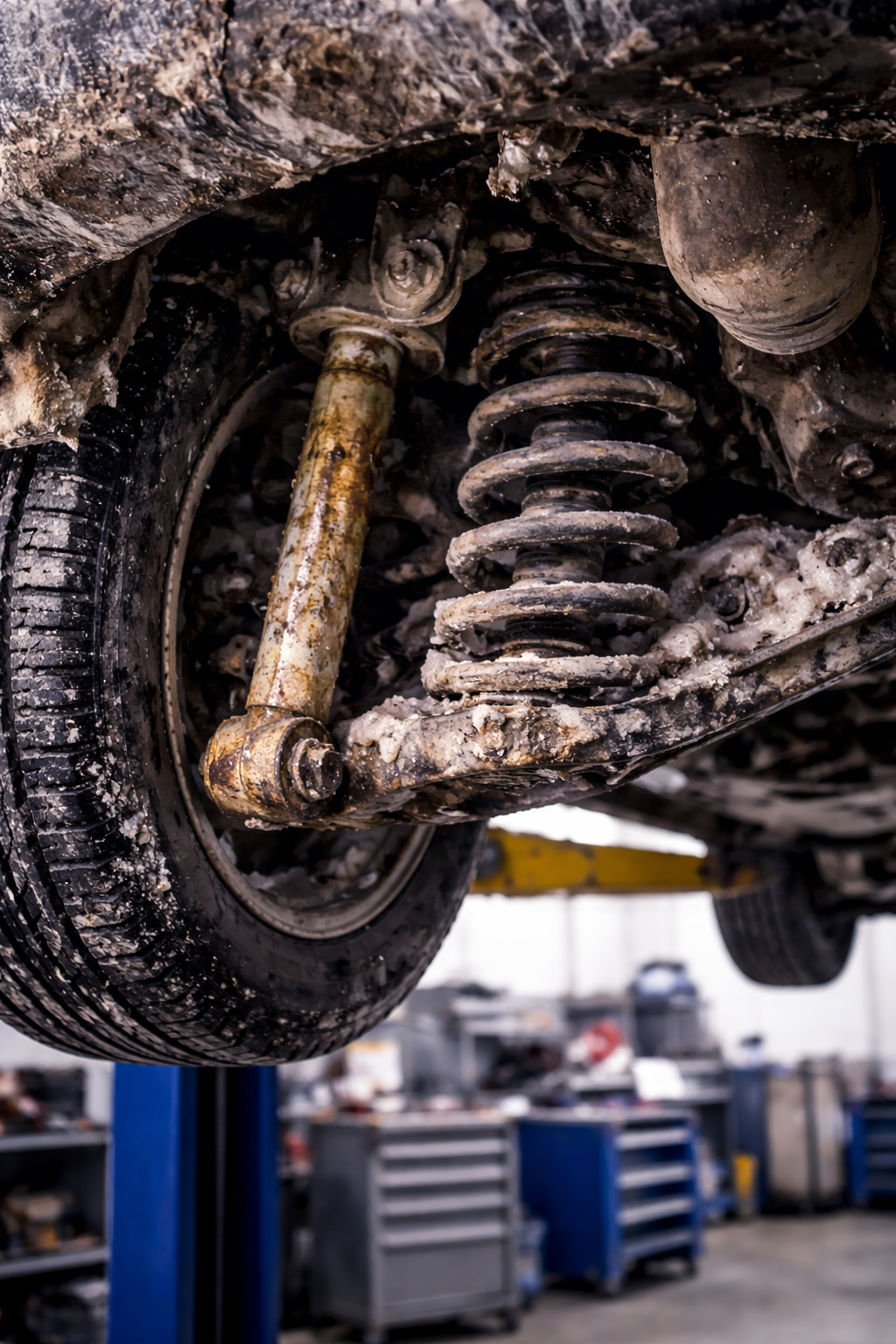Why Winter Is Hard on Your Suspension and Shocks