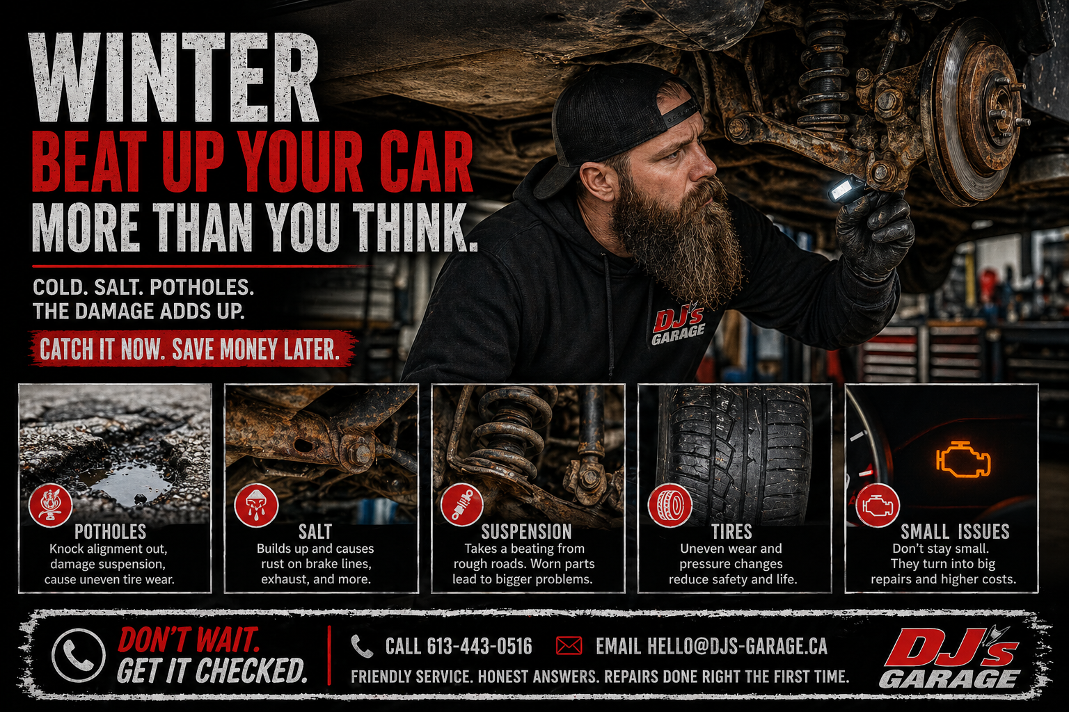 Winter Beat Up Your Car More Than You Think