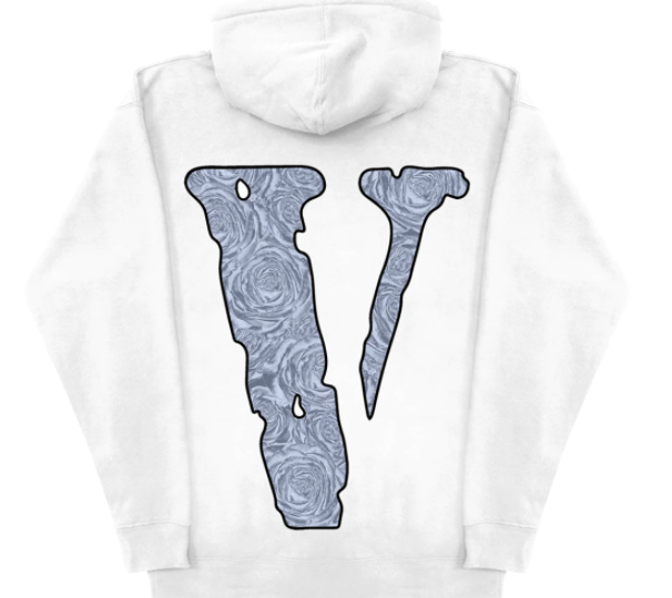 Pop Smoke x Vlone The Woo Hoodie White