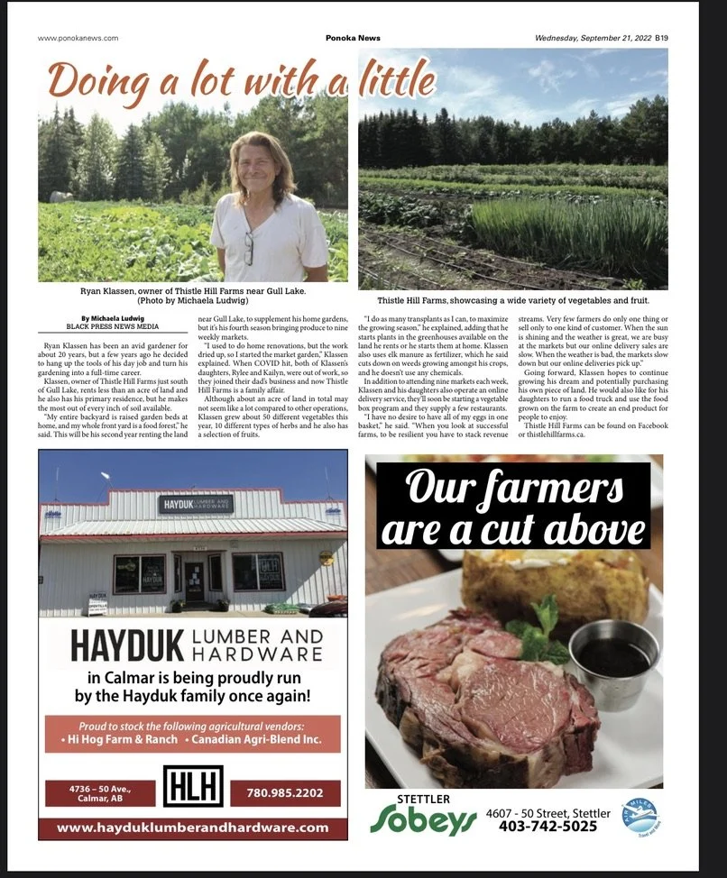 Doing a lot with a little - Ponoka News