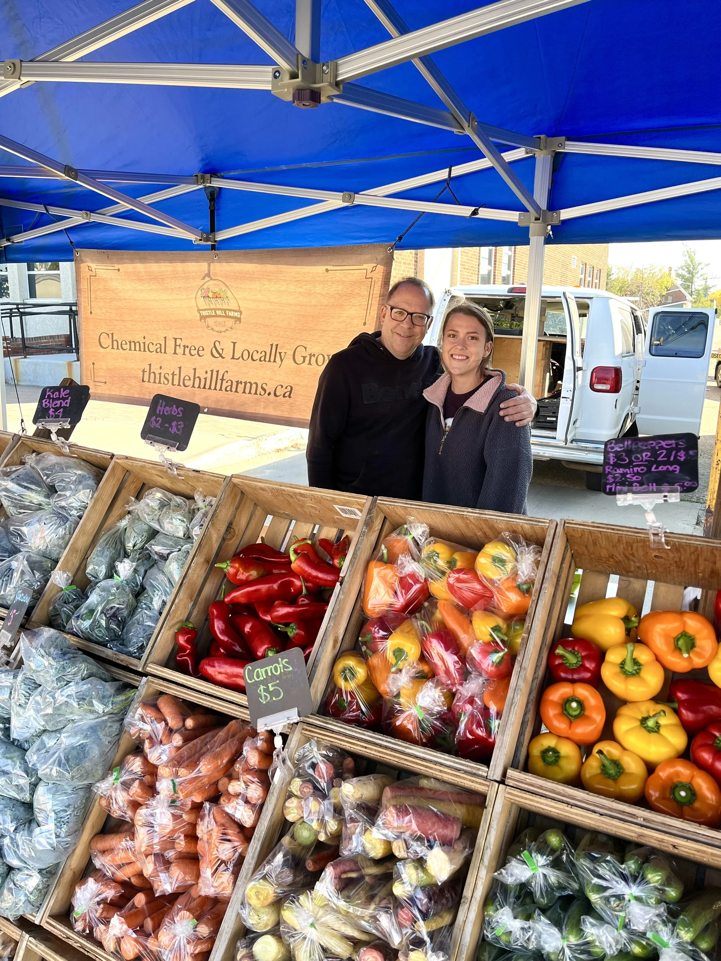 End of the Outdoor Camrose Market