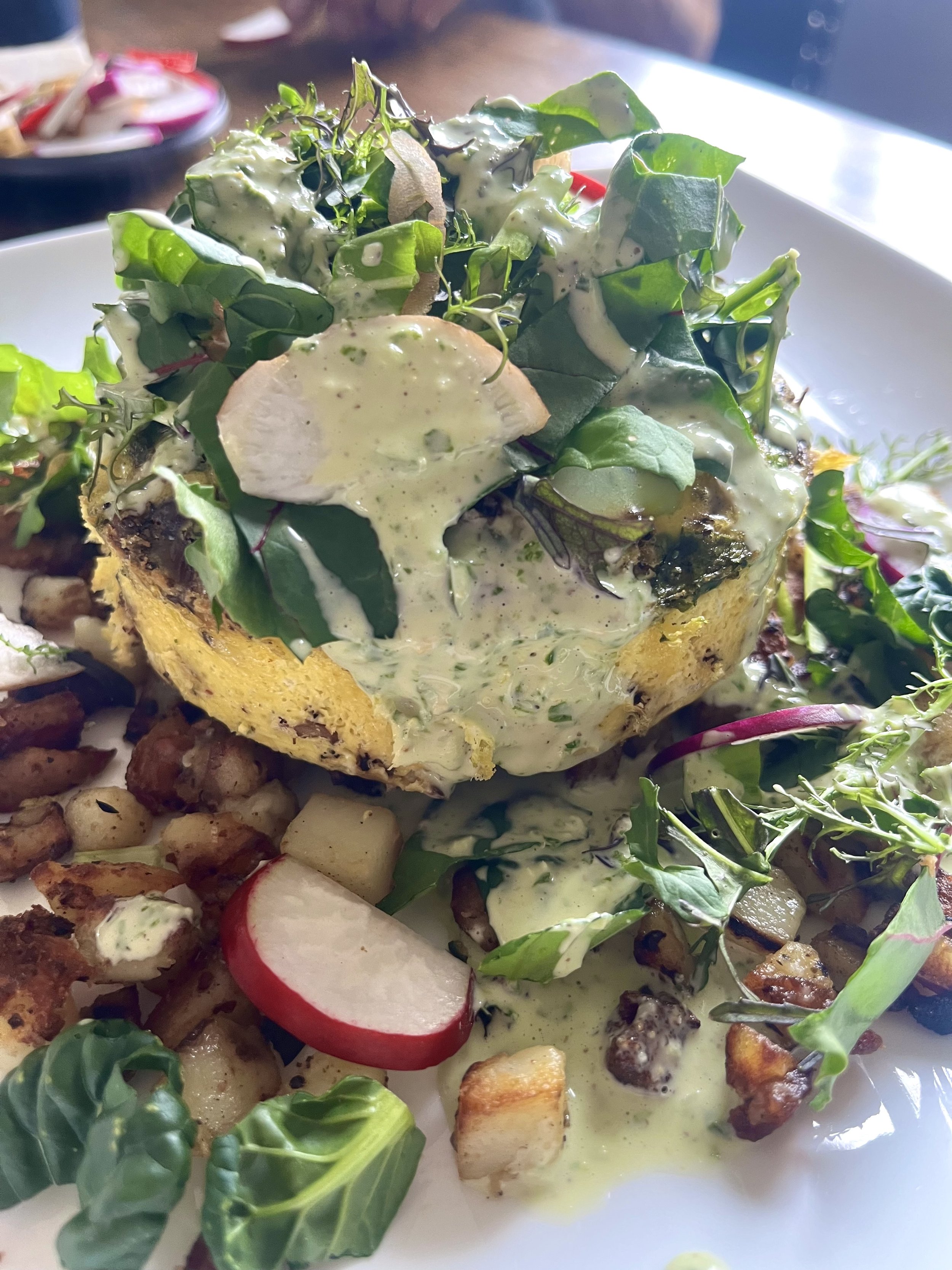 Farmers’ Market Inspired Spring Frittata