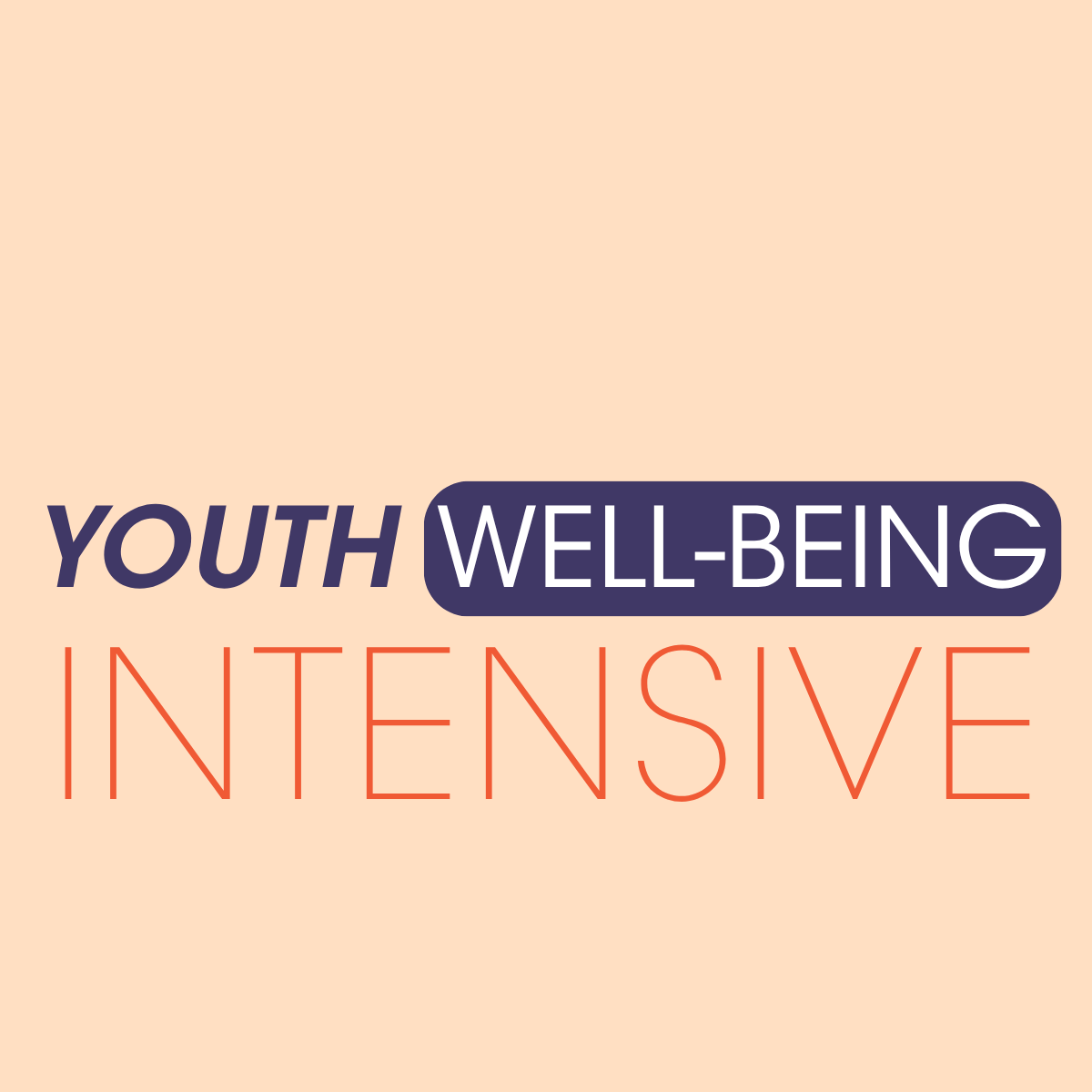Youth Well-Being Intensive