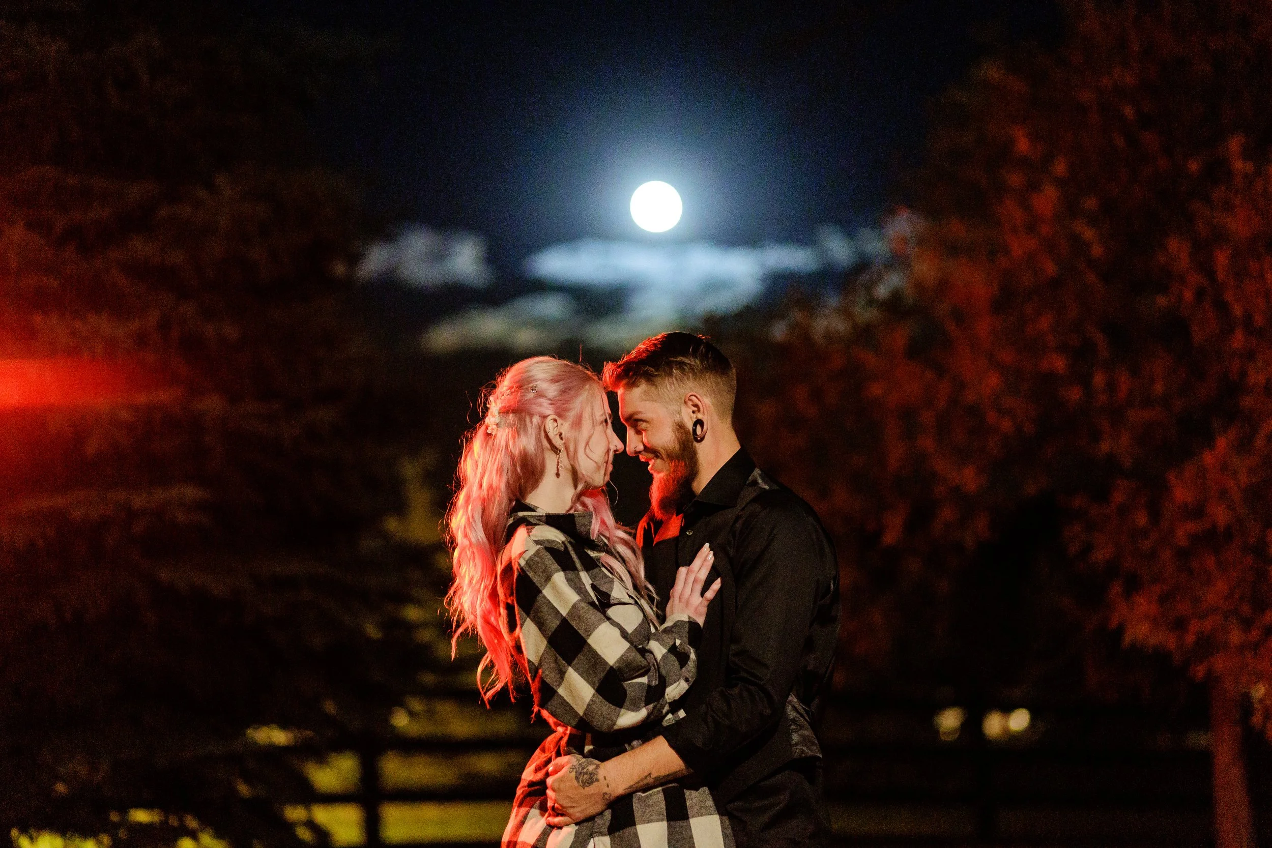 Stylish Gothic Fall Wedding