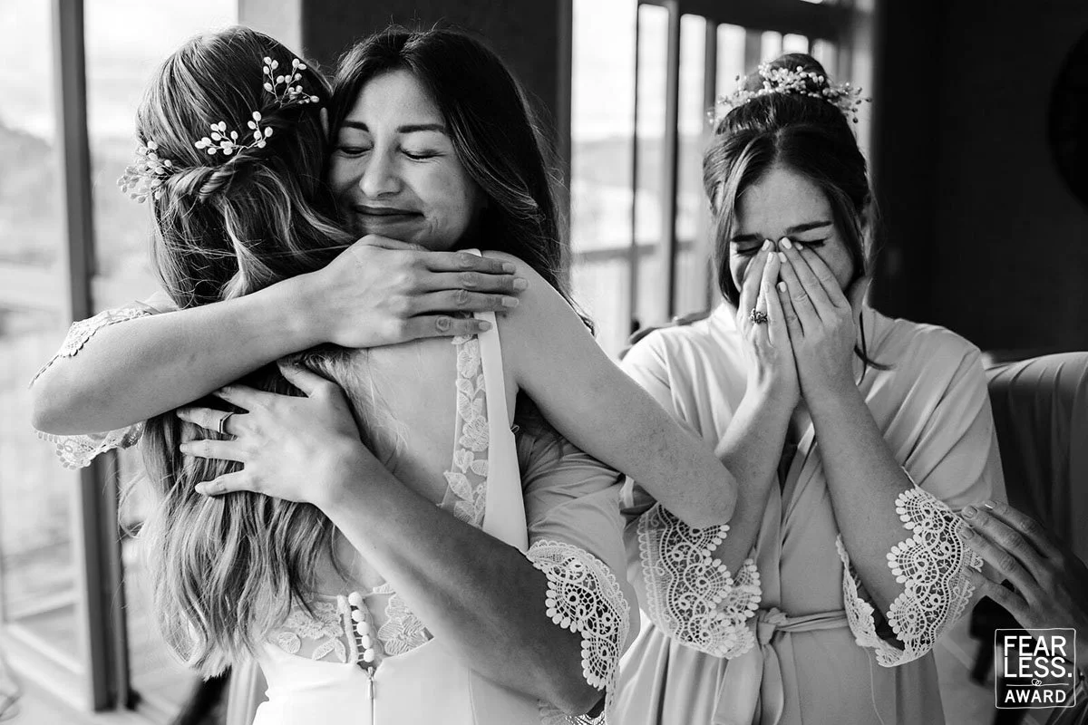 colorado wedding photographer photographs couple as they leave the wedding ceremony