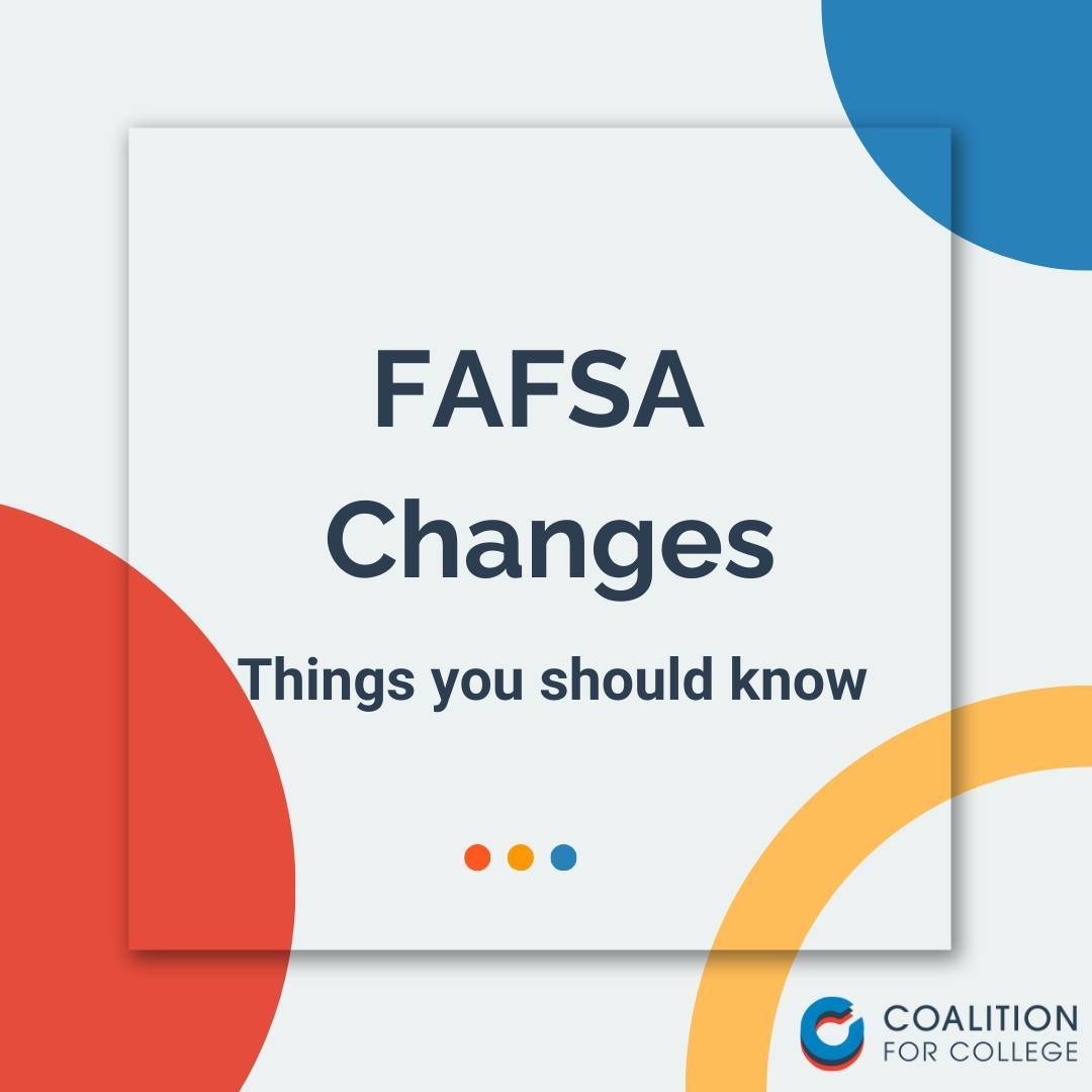 FAFSA week of action continues! Here's a reminder of some of the new FAFSA terms.