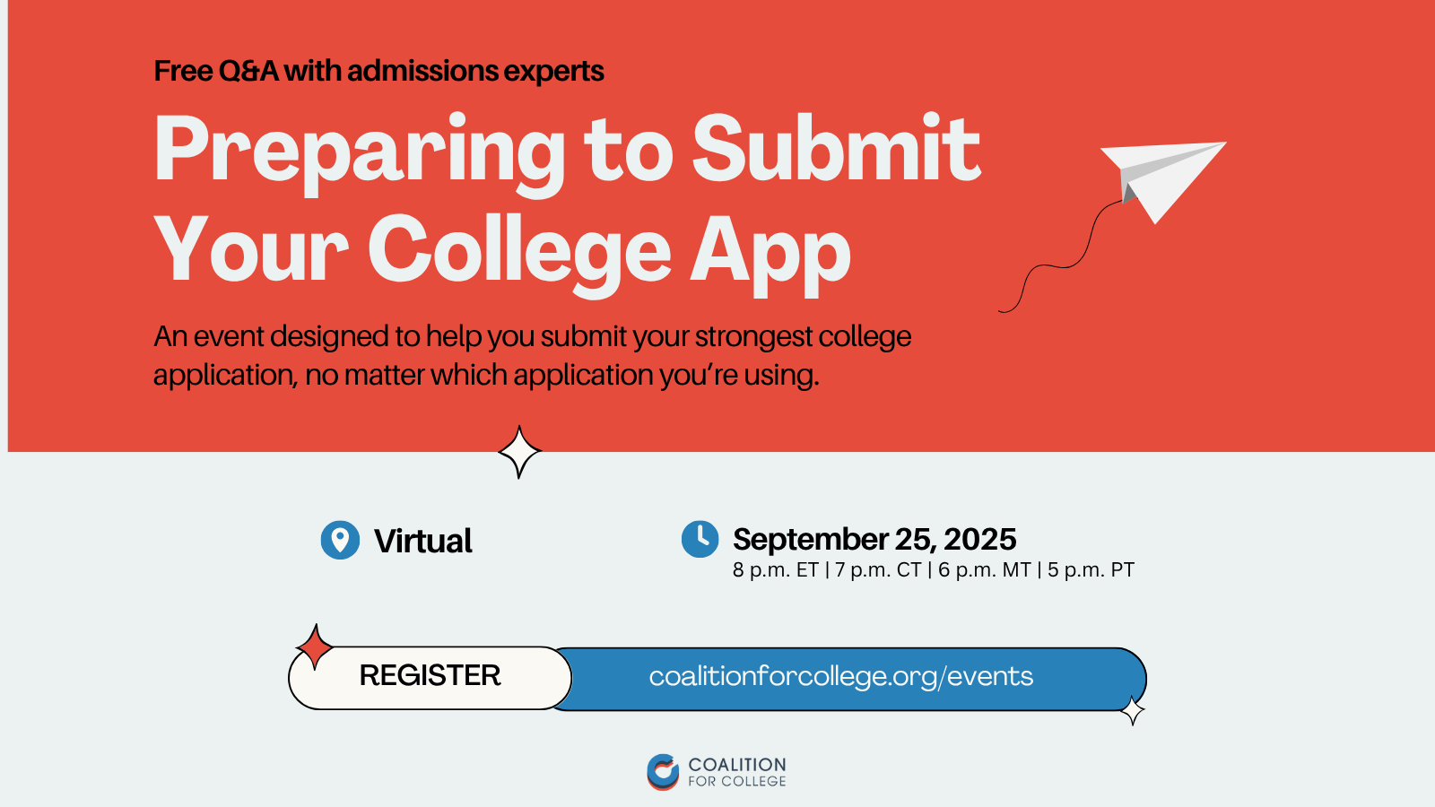 Preparing to Submit Your College App