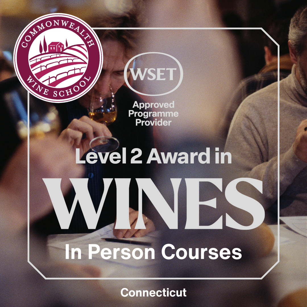 WSET Level 2 Award In Wines In-Person - Connecticut