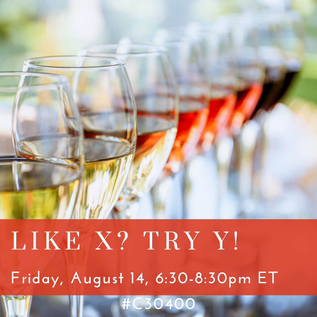 Like X? Try Y! [Aug 14]