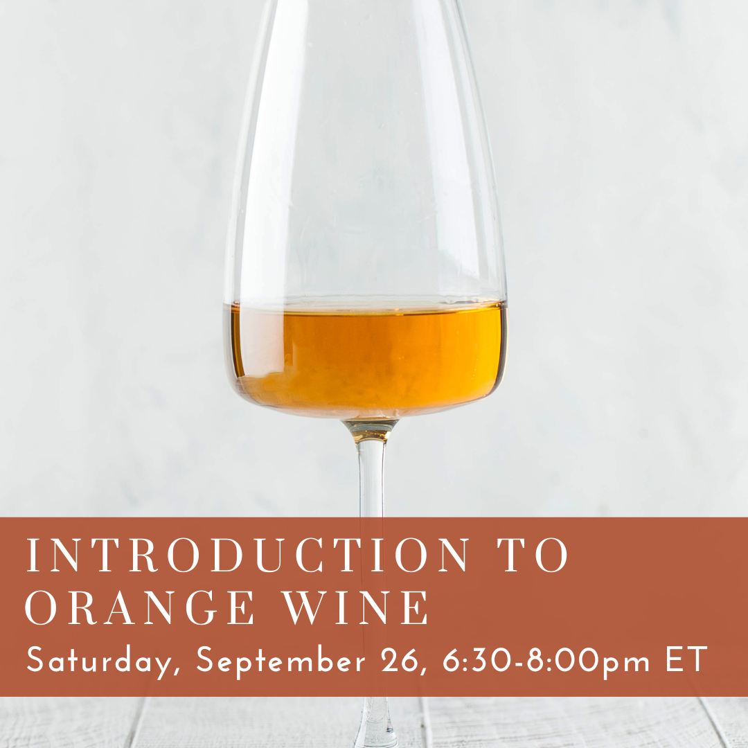 Introduction to Orange Wine [September 26]