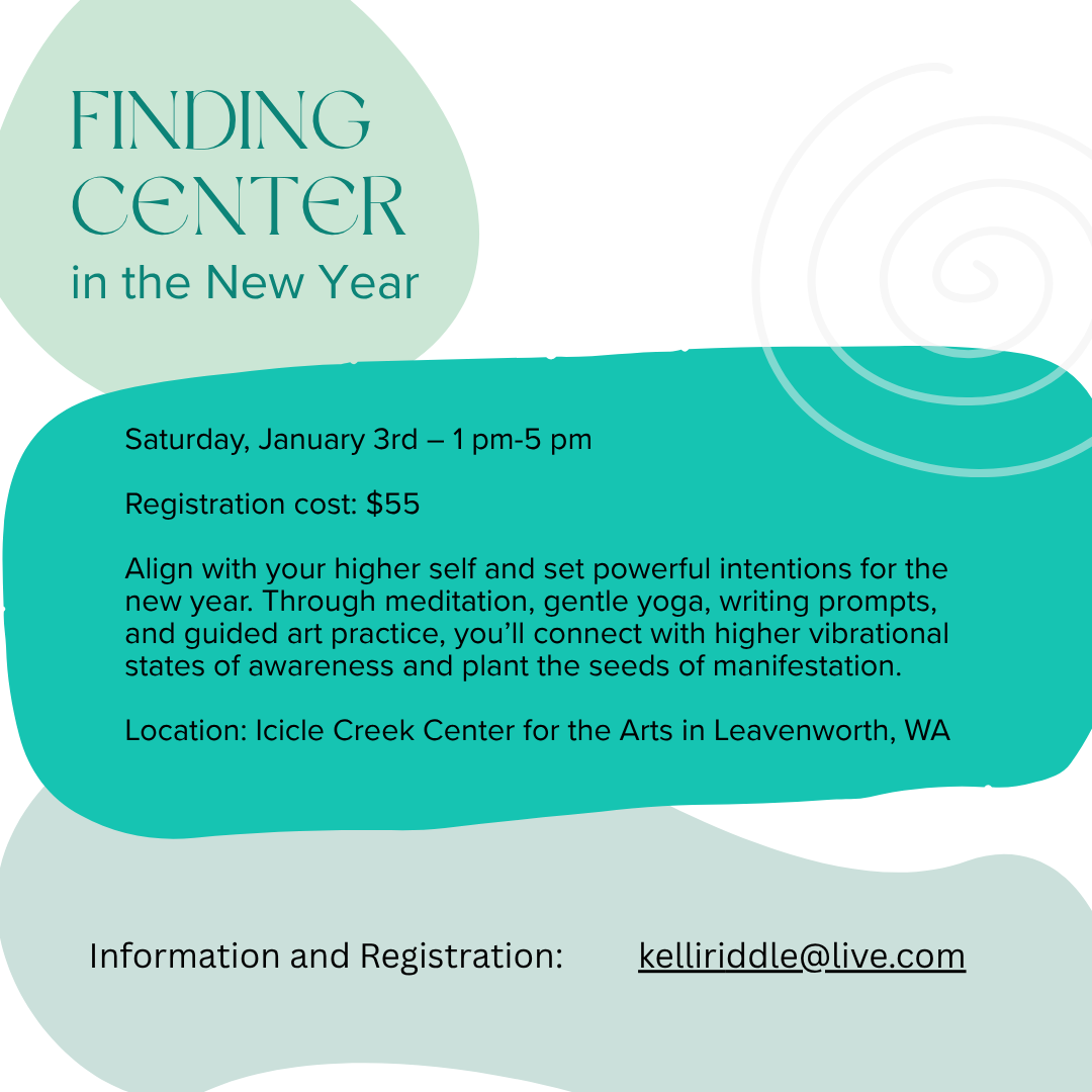 Align with your higher self and set powerful intentions for the new year. Through
meditation, gentle yoga, writing prompts, and guided art practice, you’ll connect with
higher vibrational states of awareness and plant the seeds of manifestation.
