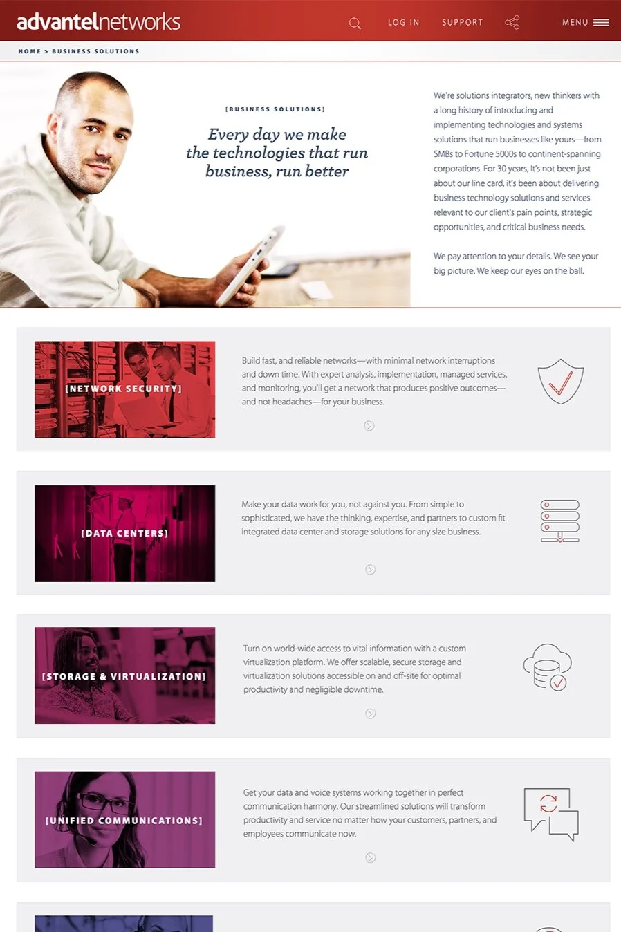 Site: business solutions 