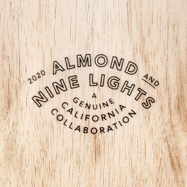Stoked to work on this collaboration. @dave_allee and I spent a day talking boards with @nine_lights and checking out his rad back yard factory where he makes all his boards start to finish. I snapped a few photos and designed a fun logo for the 3 EP