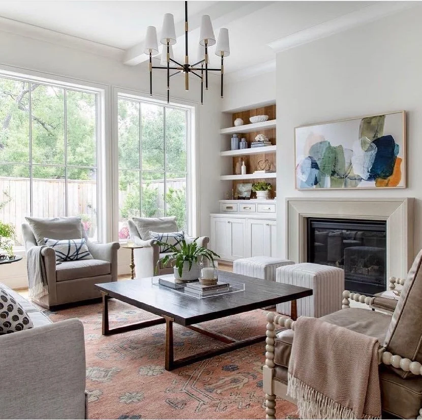 What a great way to start the morning.  Thank you @eg_interiors 💥💥💥really stunning room.  Photo cred to one of my favorites @kerrykirkphoto #dimmittart #interiordesign #atwork #artist #art #abstractart #rooms