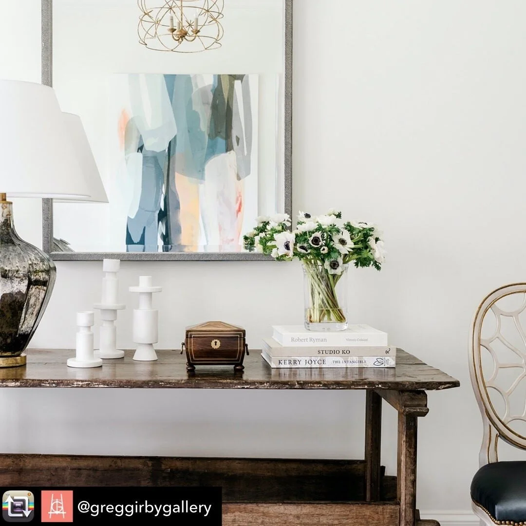 Repost from @greggirbygallery - A dreamy reflection in all its glory⠀⠀⠀⠀⠀⠀⠀⠀⠀
#art #painting #abstractart #home