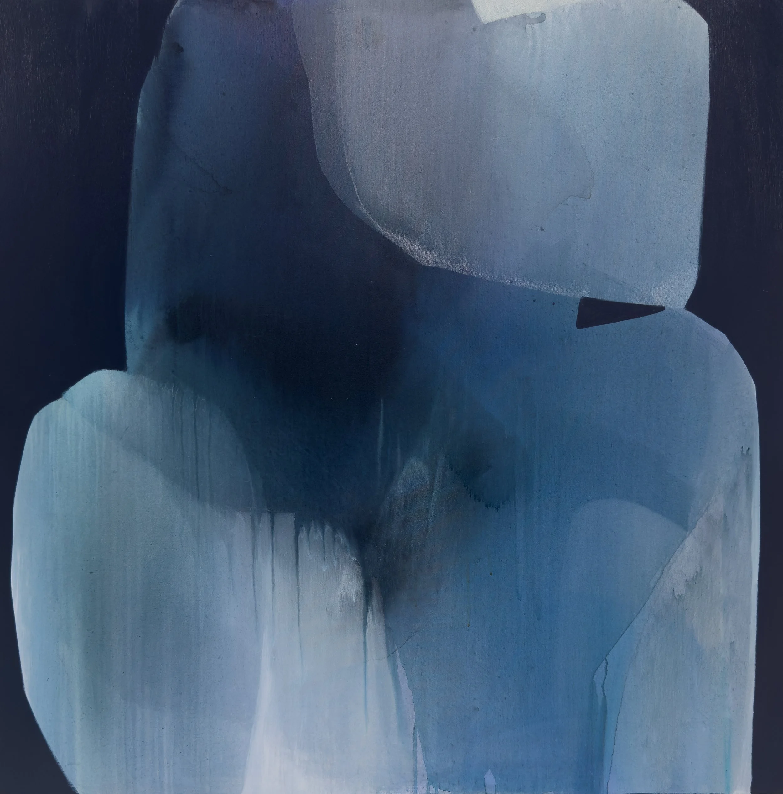 48"x48" "Double Blue"