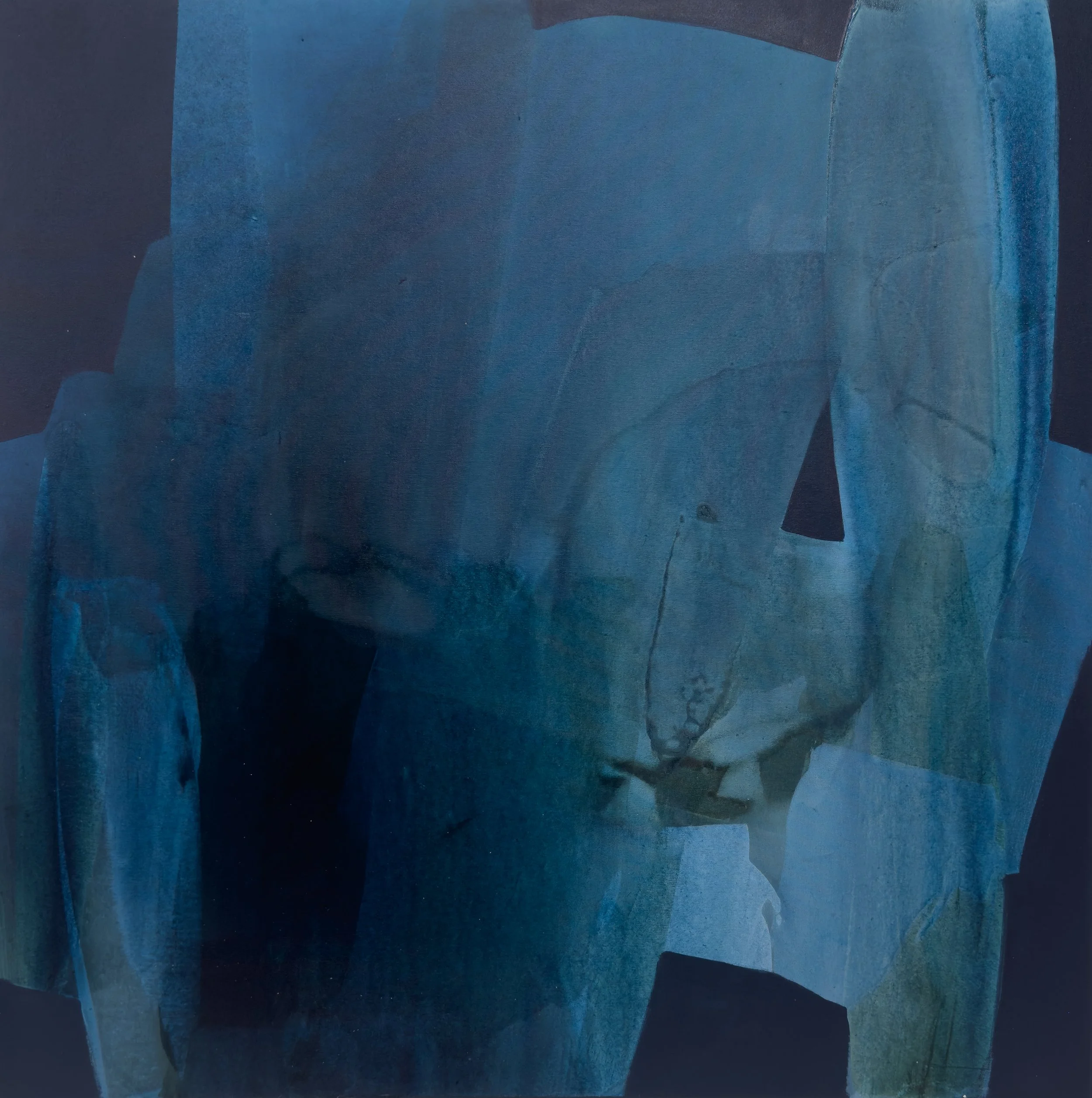 "Blue Shadow Spirits" 48"x48"