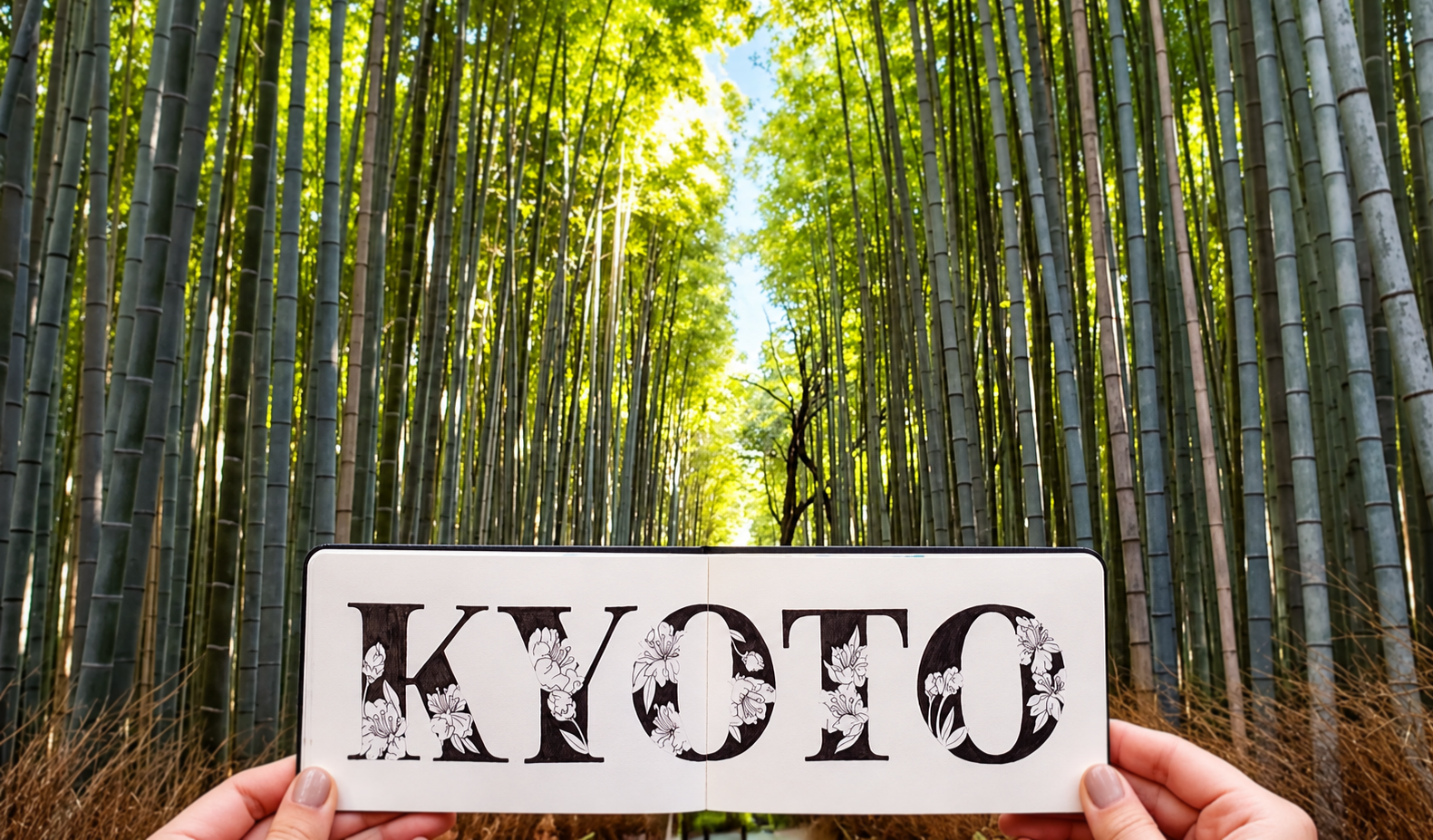 Kyoto Bamboo Grove Sketchbook Sign.png