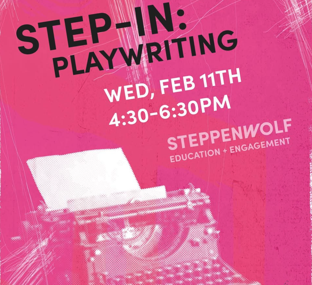 Upcoming: Steppenwolf Teen Playwriting workshop