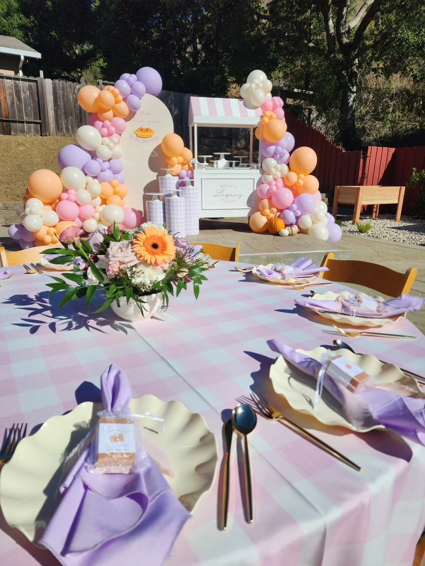 A baby shower as sweet as pie 💕🥧