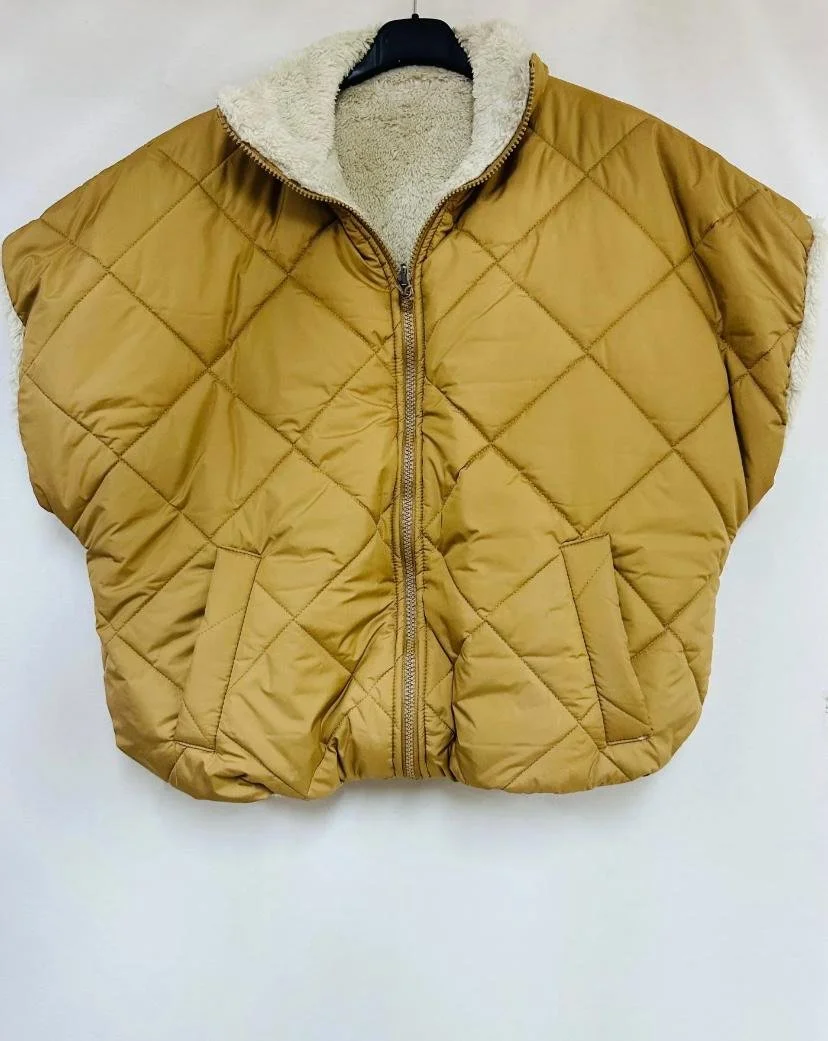 Fleece Puffa - Camel