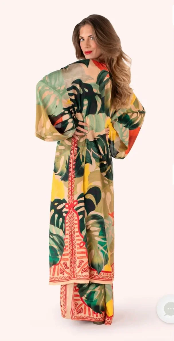 Tropic Kimono with belt