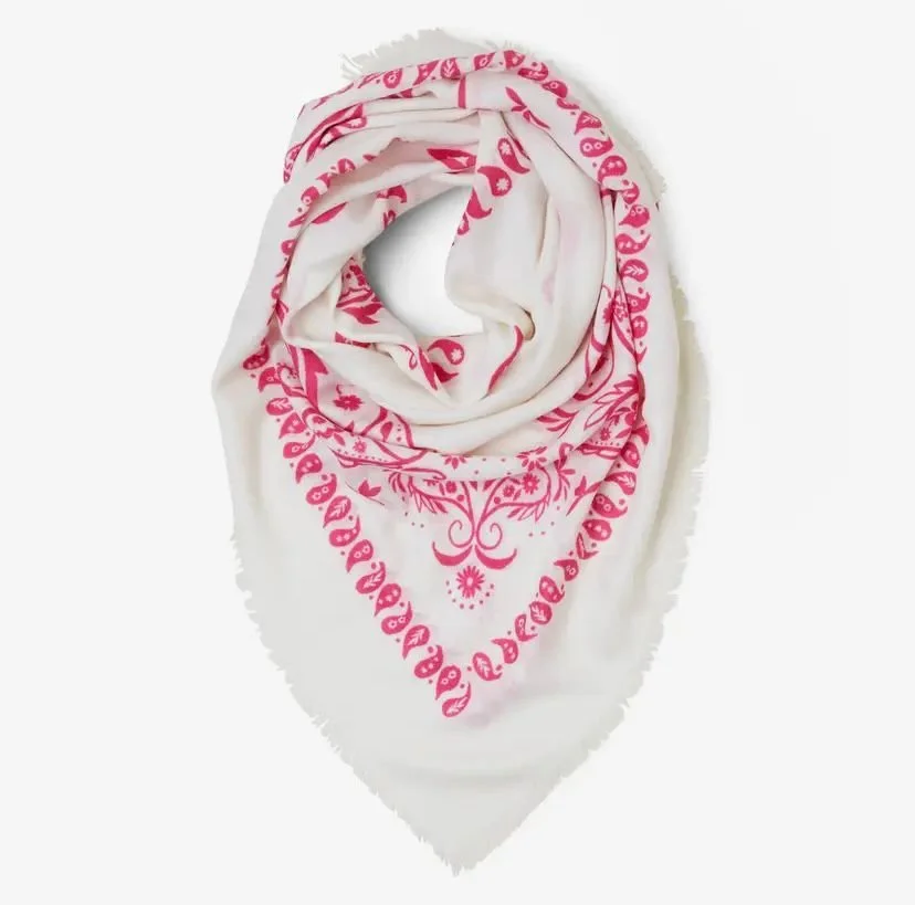 Cashmere XL Bandana Pink