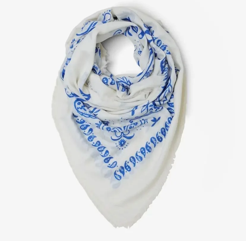 Cashmere XL Bandana - Denim
