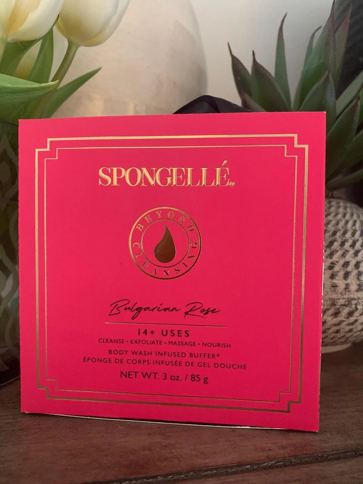 Spongelle Infused Sponge - Bulgarian Rose