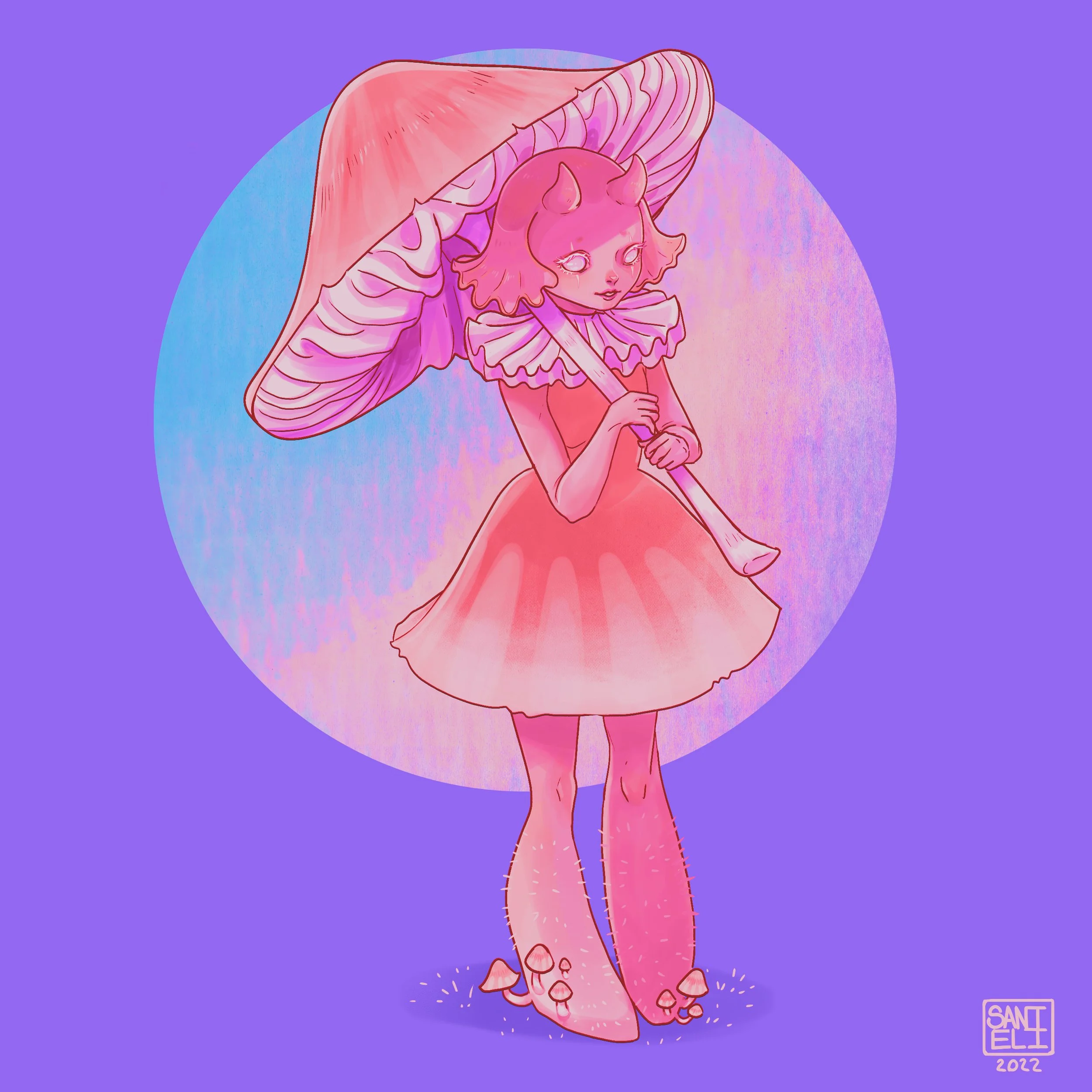 Mycena Fungis - Concept