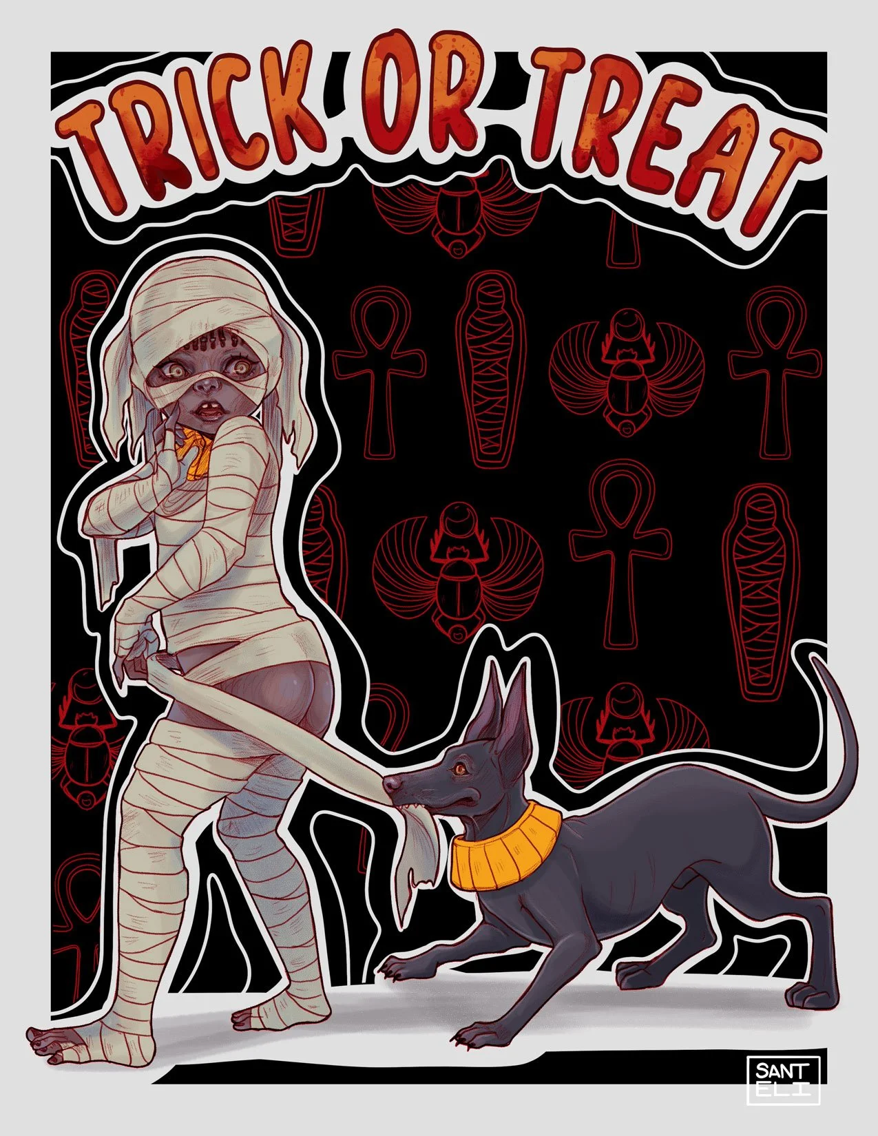 Original Trick or Treat Character - Mummy