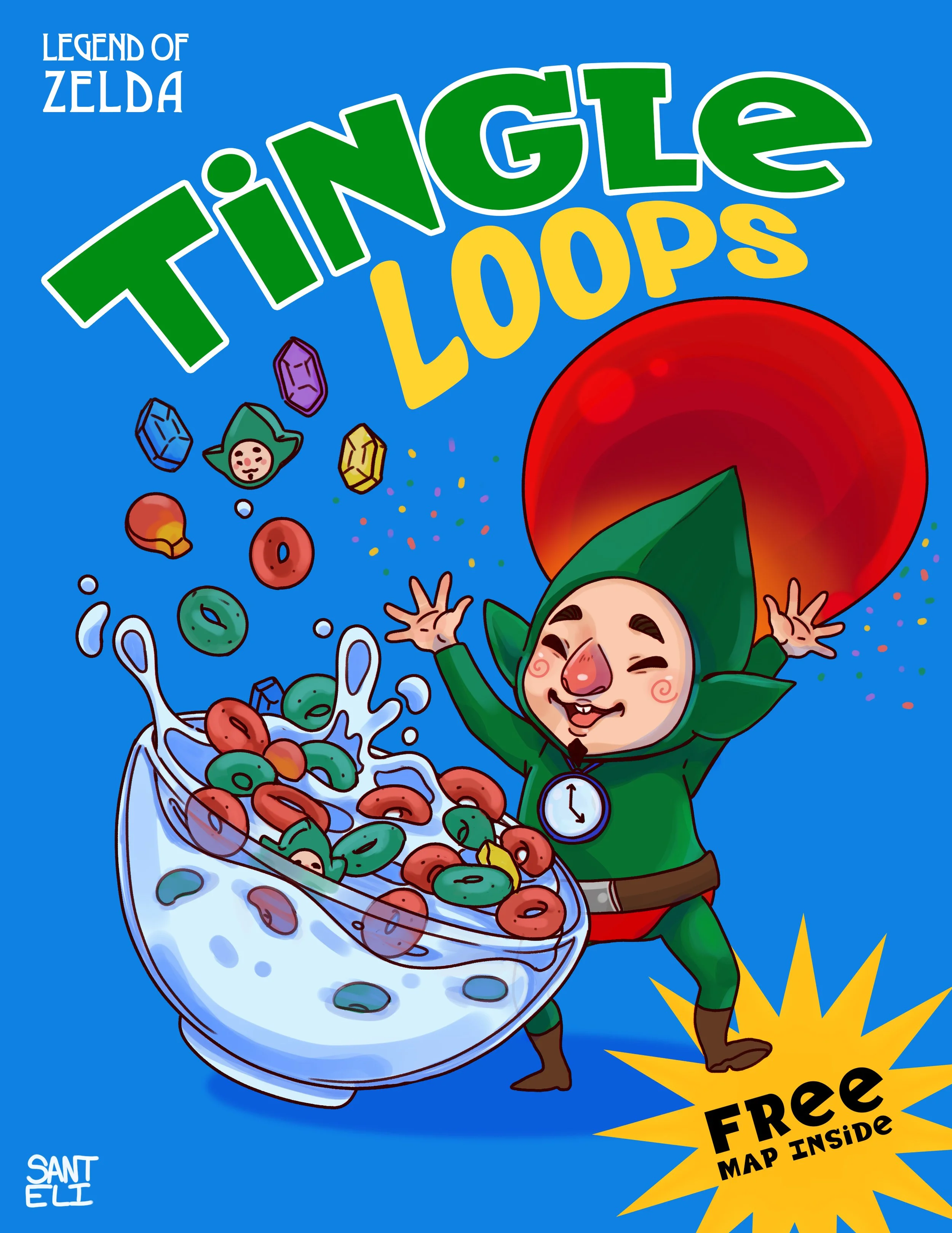 Legend of Zelda - Tingle Cereal Concept