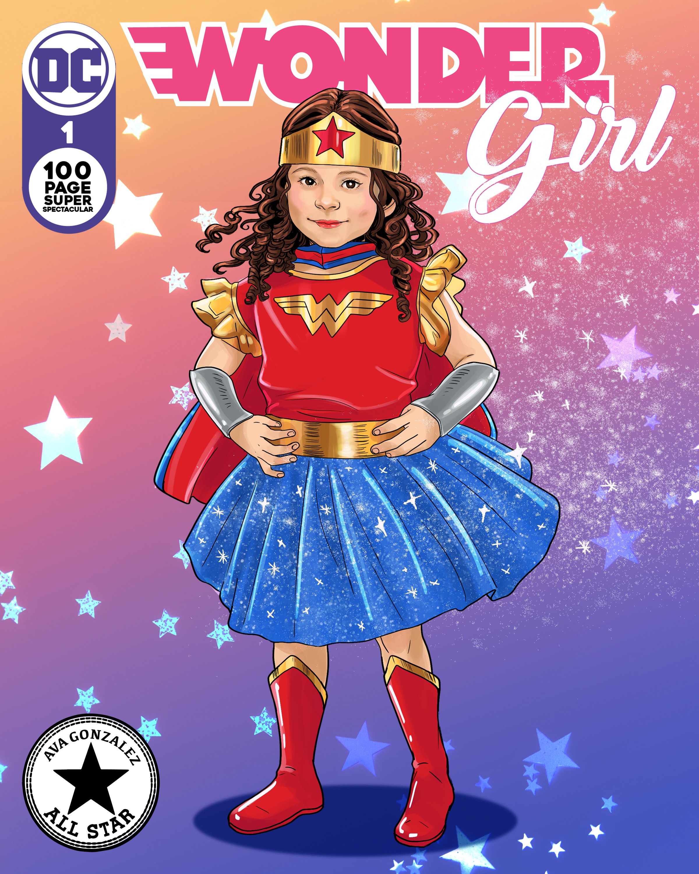 Comic Book Cover - Commission