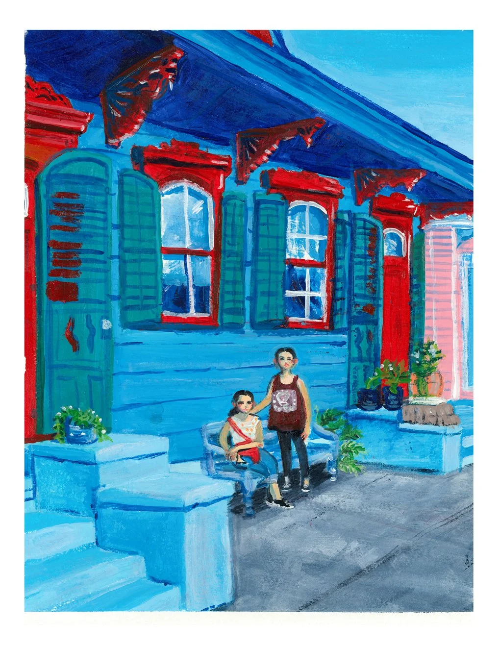 New Orleans - Acrylic Paint
