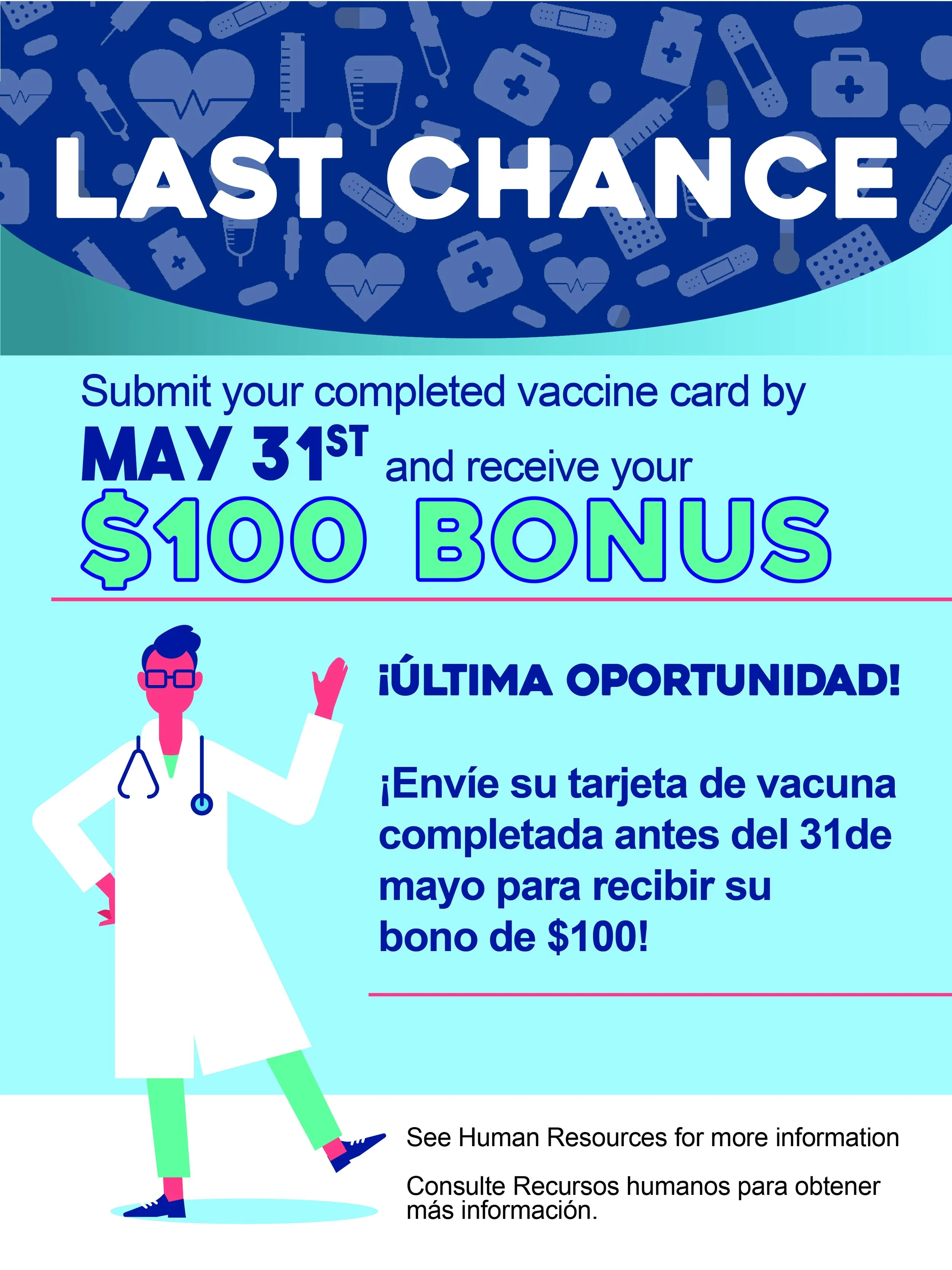 Highland Baking Co. Vaccination Bonus