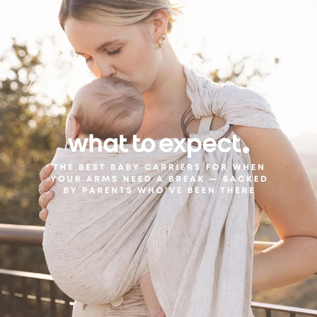Because mama arms deserve a break 🤍✨
According to @whattoexpect the best ring sling carrier is the @wildbird Ring Sling Baby Carrier!

#GalMedia
