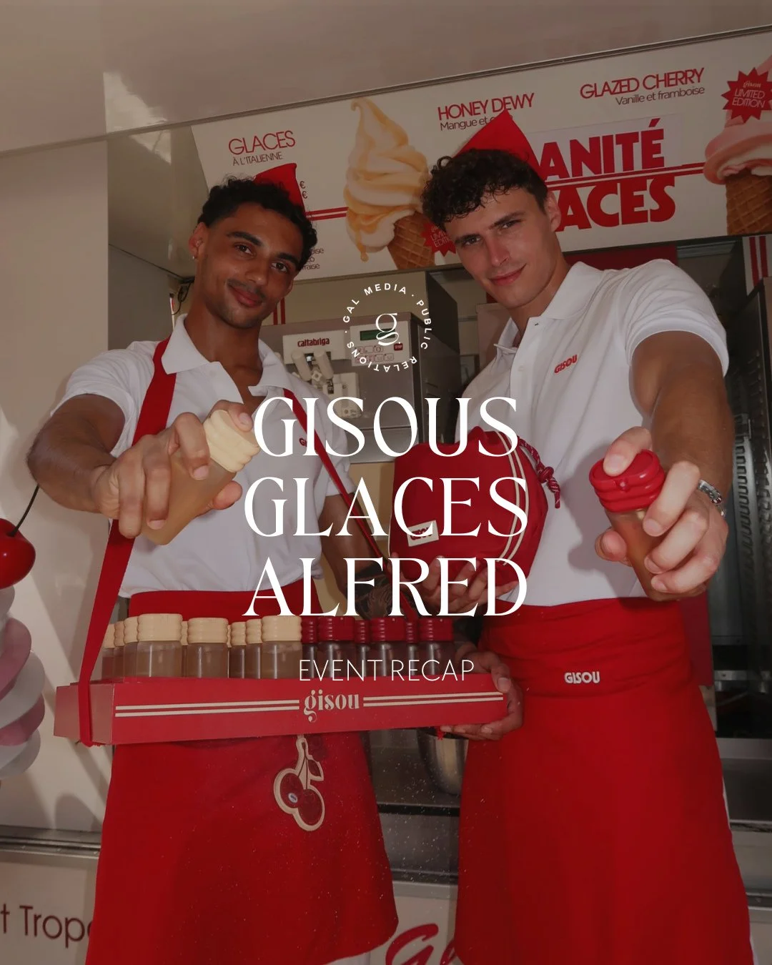 EVENT RECAP | GISOU X GLACES ALFRED⁠
⁠
This July, Gisou brought its signature honey-infused brand world to Saint-Tropez with an activation at Glaces Alfred.⁠
⁠
Guests who spent &euro;50+ on Gisou products at Sephora Saint-Tropez received a limited-ed