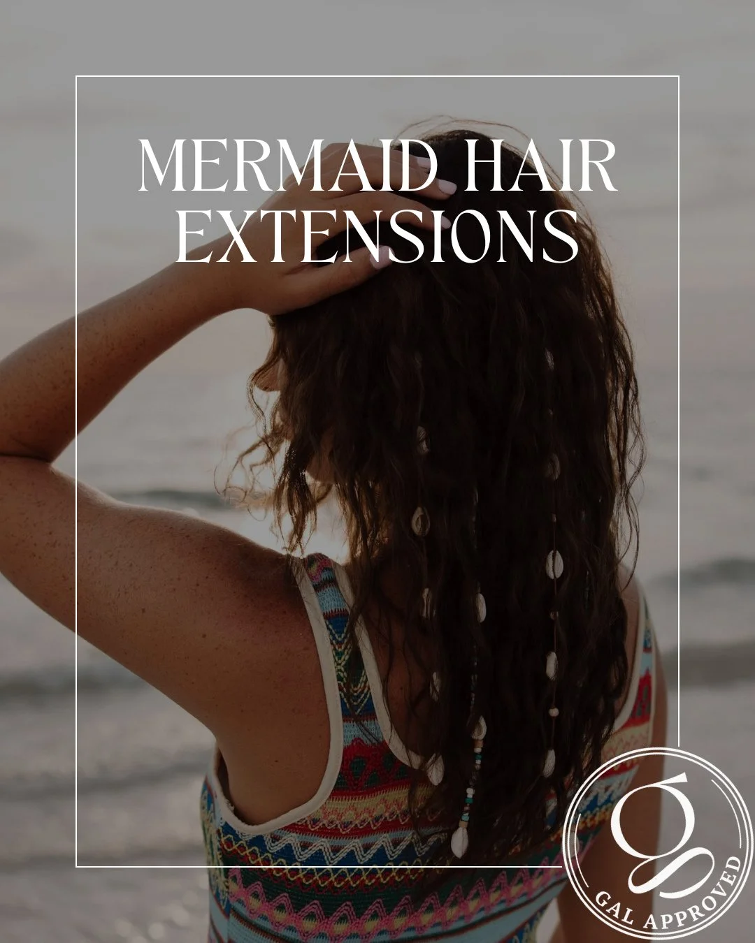 GAL APPROVED | Mermaid Hair Extensions 🐚⁠
⁠
We&rsquo;re loving @Brielles_Shells for its playful take on unique hair accessories! Their signature Mermaid Extensions add seashells, charms, beads, and gemstones to your hair for an effortless statement 