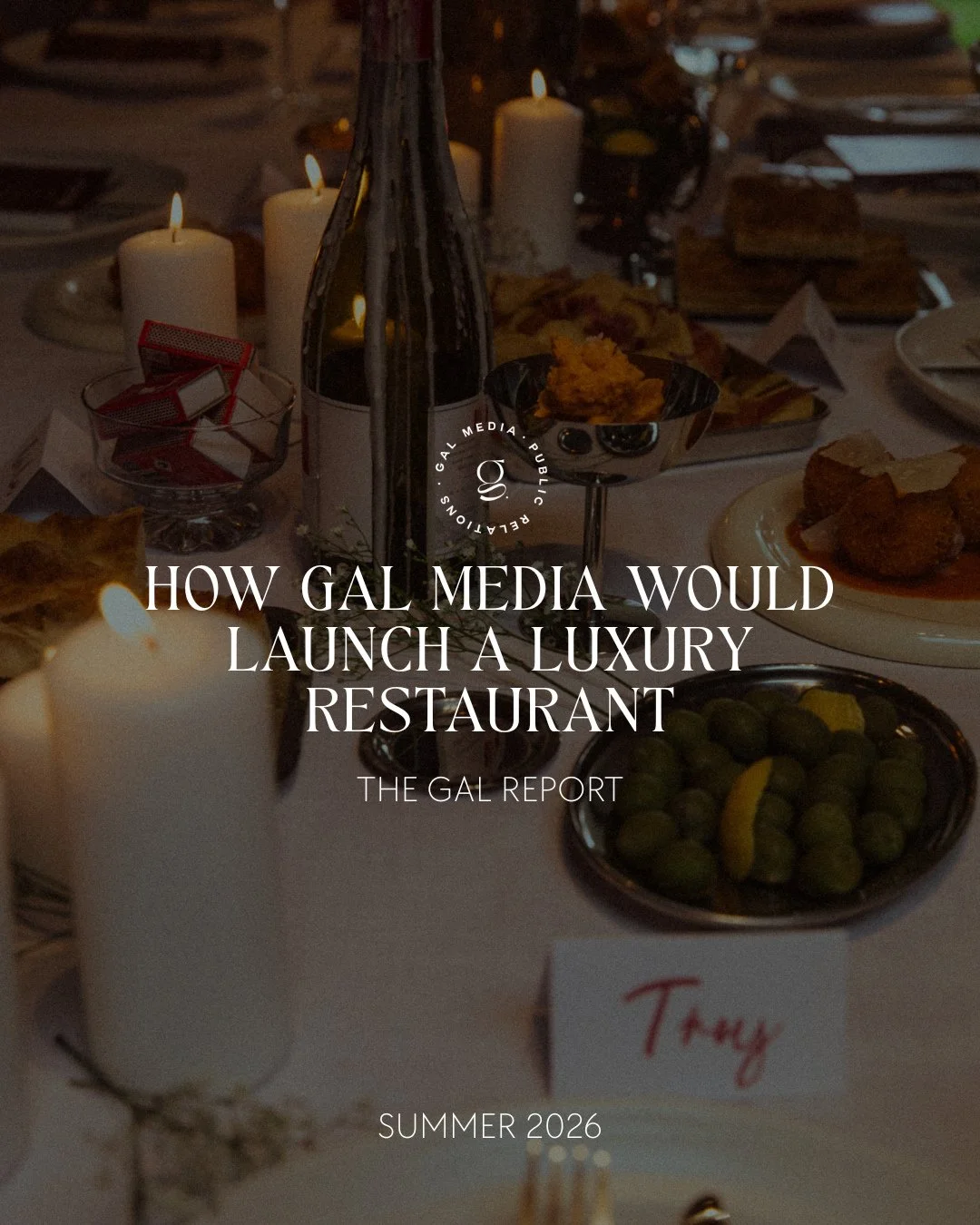 A great restaurant launch is about more than opening the doors. It&rsquo;s about creating anticipation, curating the right room, and giving people a reason to keep talking long after opening night.⁠
⁠
From defining the brand story to building press b