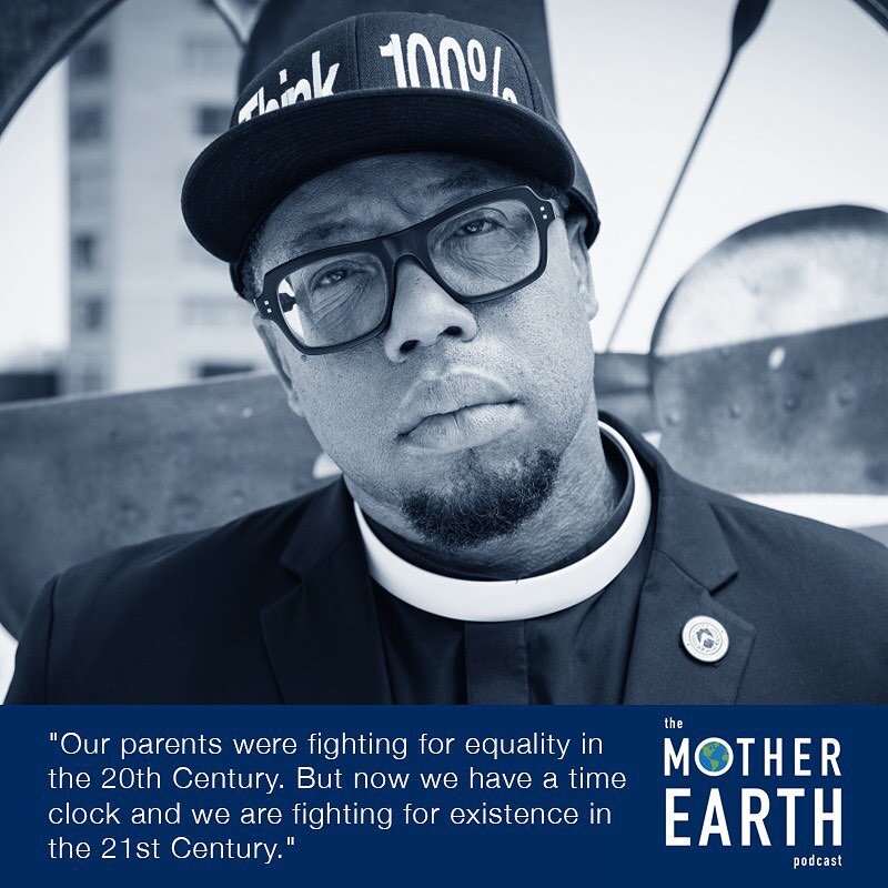 Be sure to catch today's episode with @RevYearwood, founder and president of @HipHopCaucus. In this deep conversation, &quot;Rev&quot; equates action on the climate crisis with a moral imperative on par with the greatest social movements in our histo