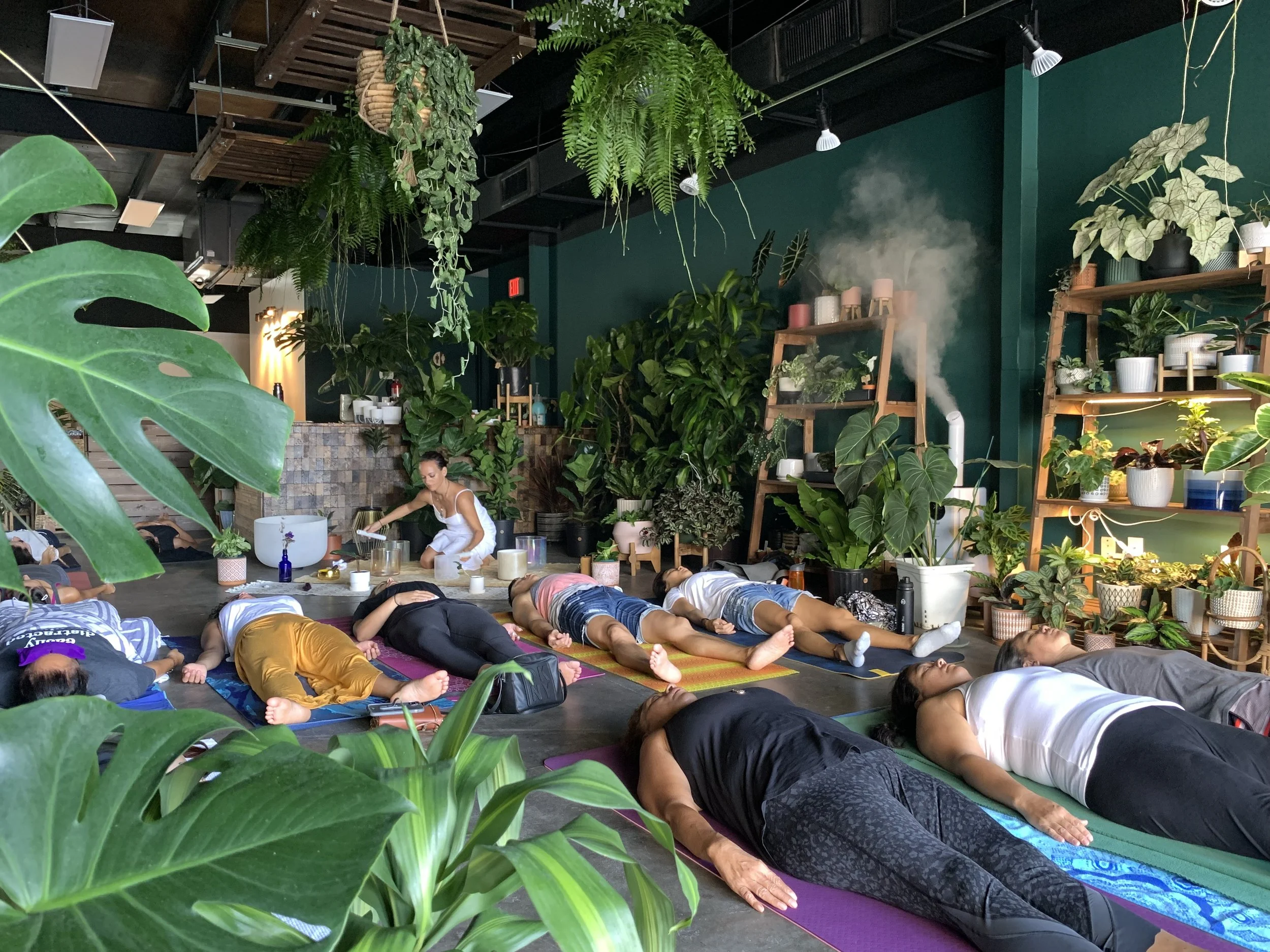 Garden-style sound healing