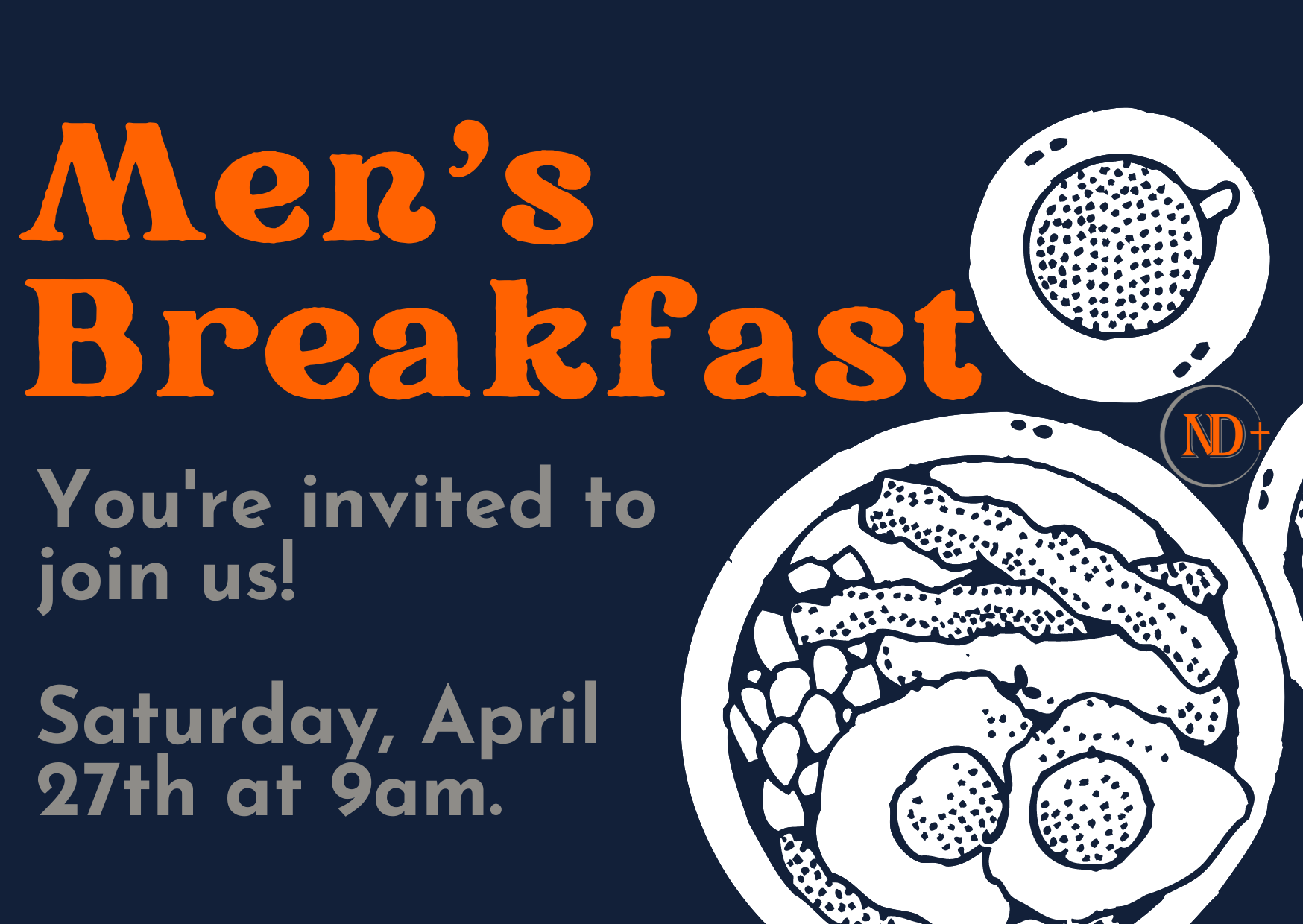 Navy and Yellow Illustrated Breakfast Card.png