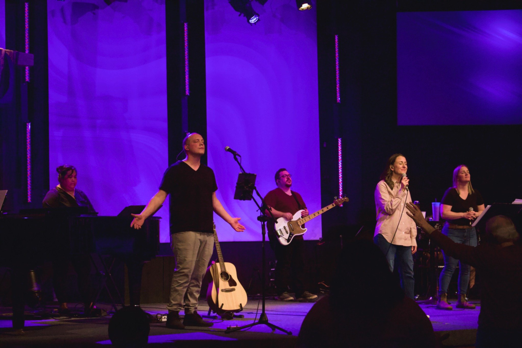 Simply Worship was so good last night!

If you couldn't join us, plan on coming out May 5th for a great time of worship, prayer, and praise with your church family! Everyone is welcome!