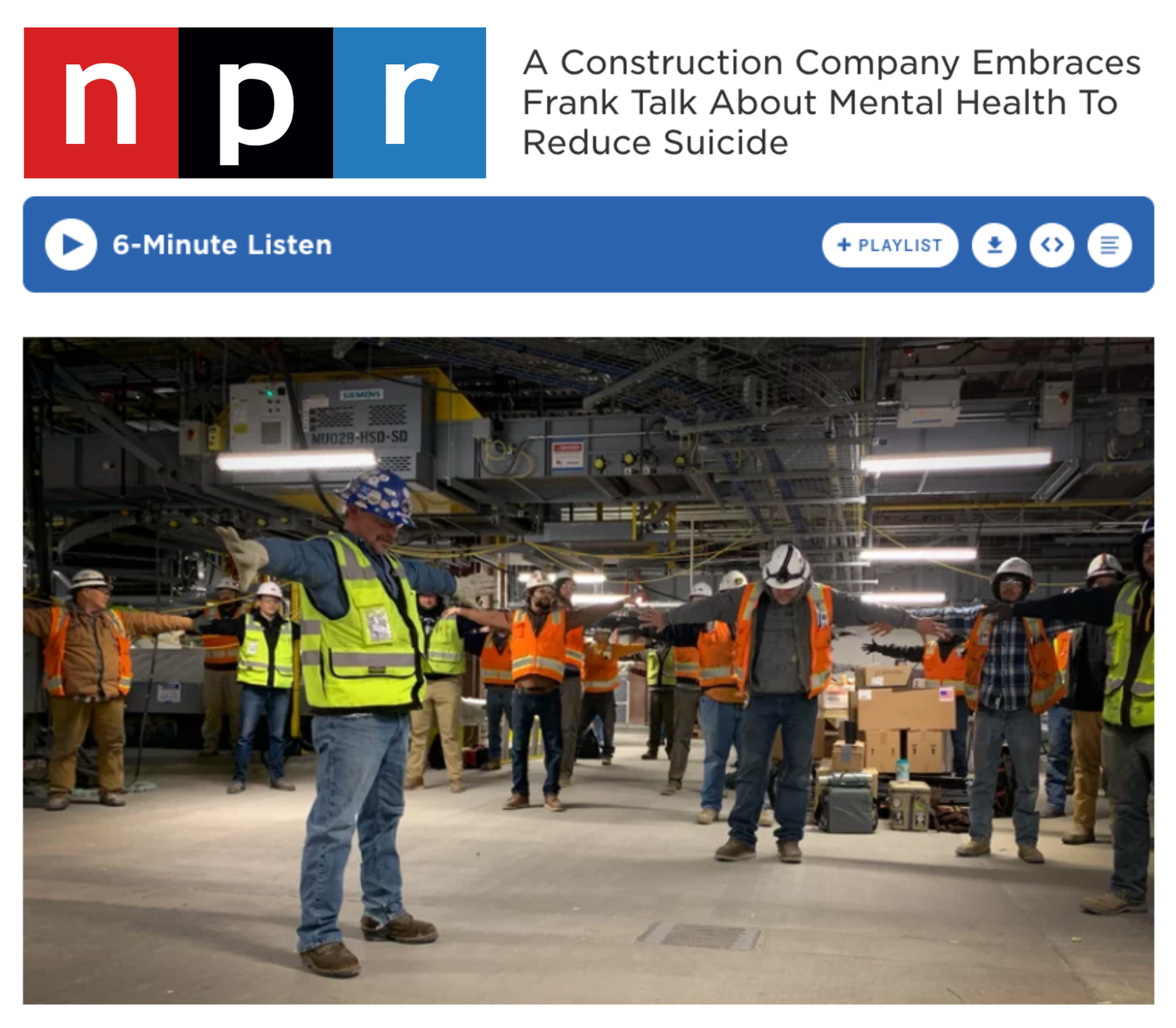 Construction Working Minds