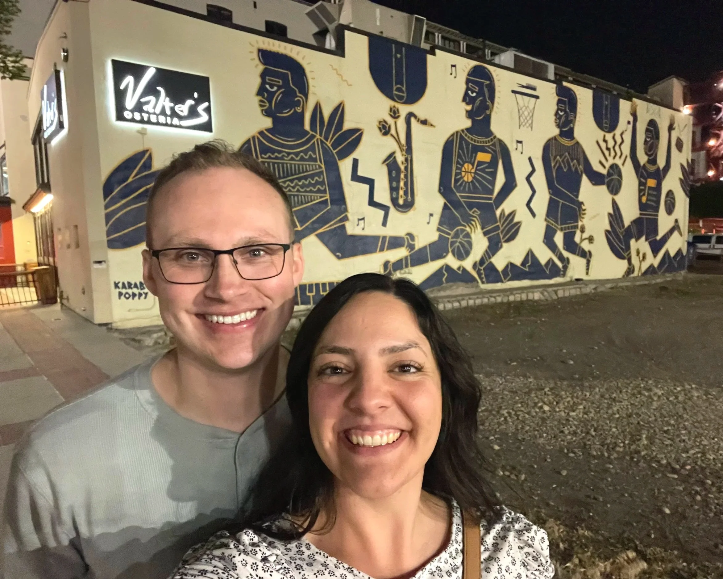 The outside of Valter's Osteria, one of the best upscale Italian restaurants in Downtown Salt Lake City.
