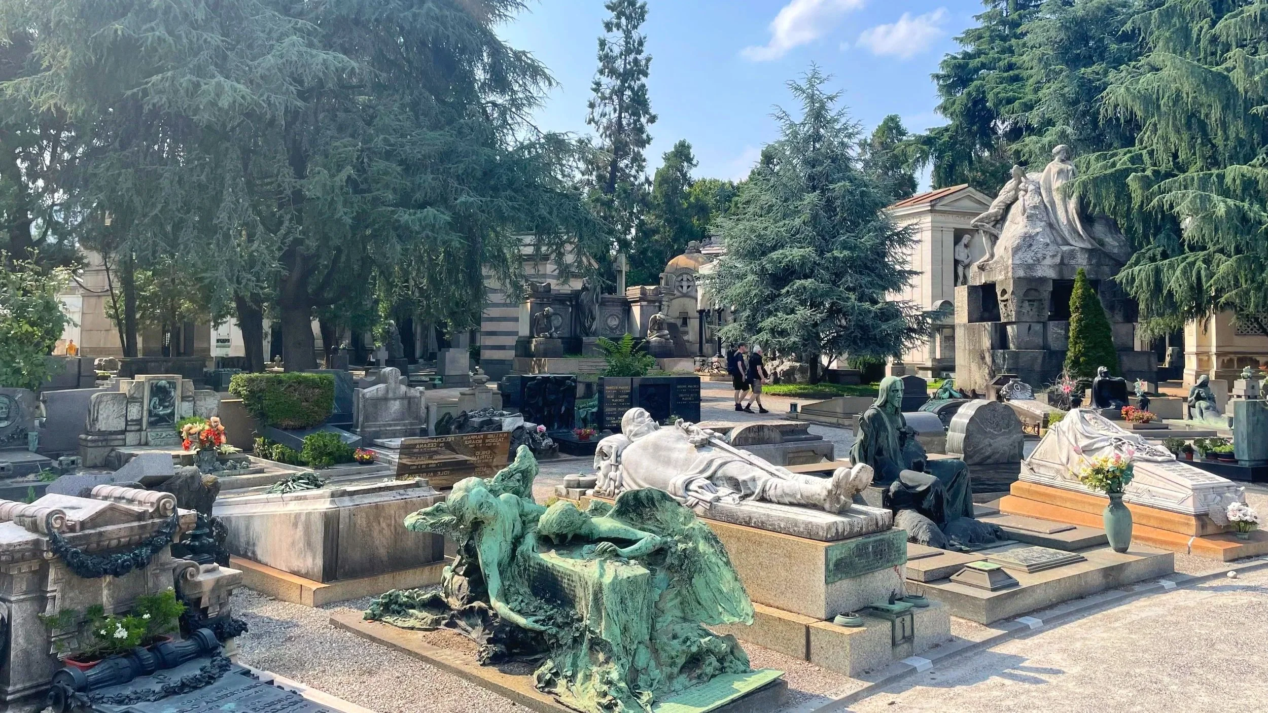 Monumental Cemetery in Milan