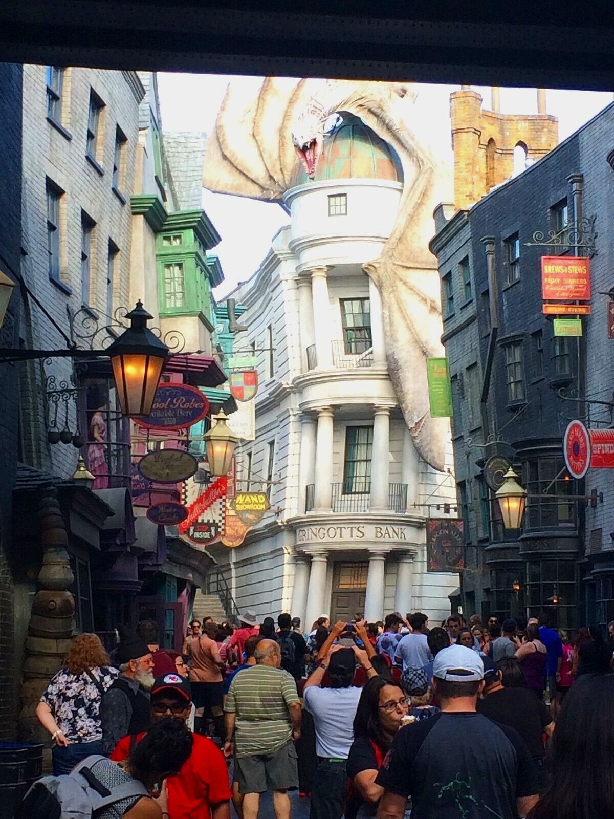 The Wizarding World of Harry Potter theme park at Universal