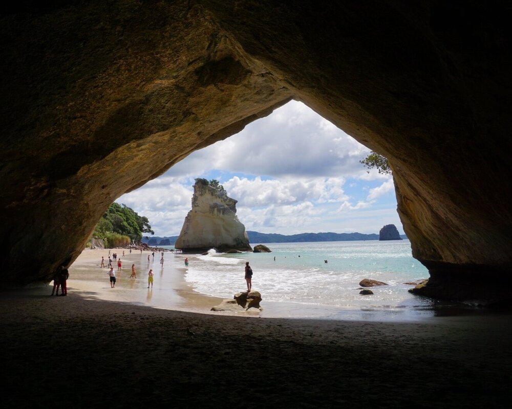 Cathedral Cove in New Zealand's Coromandel