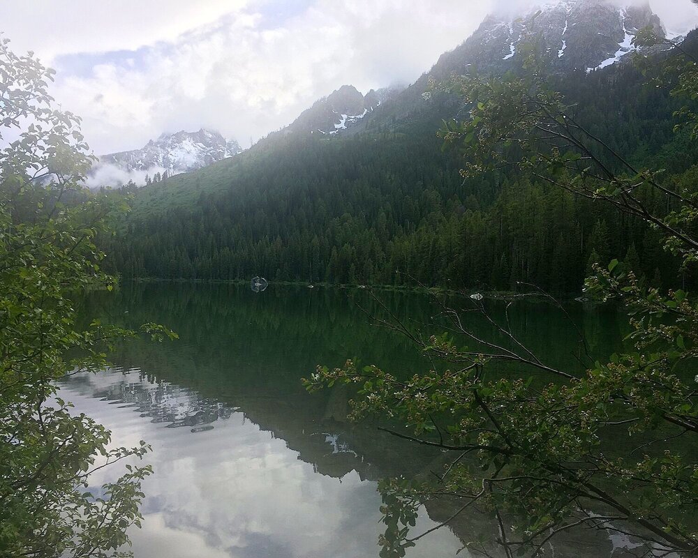 String Lake hiking trail - Grand Teton National Park